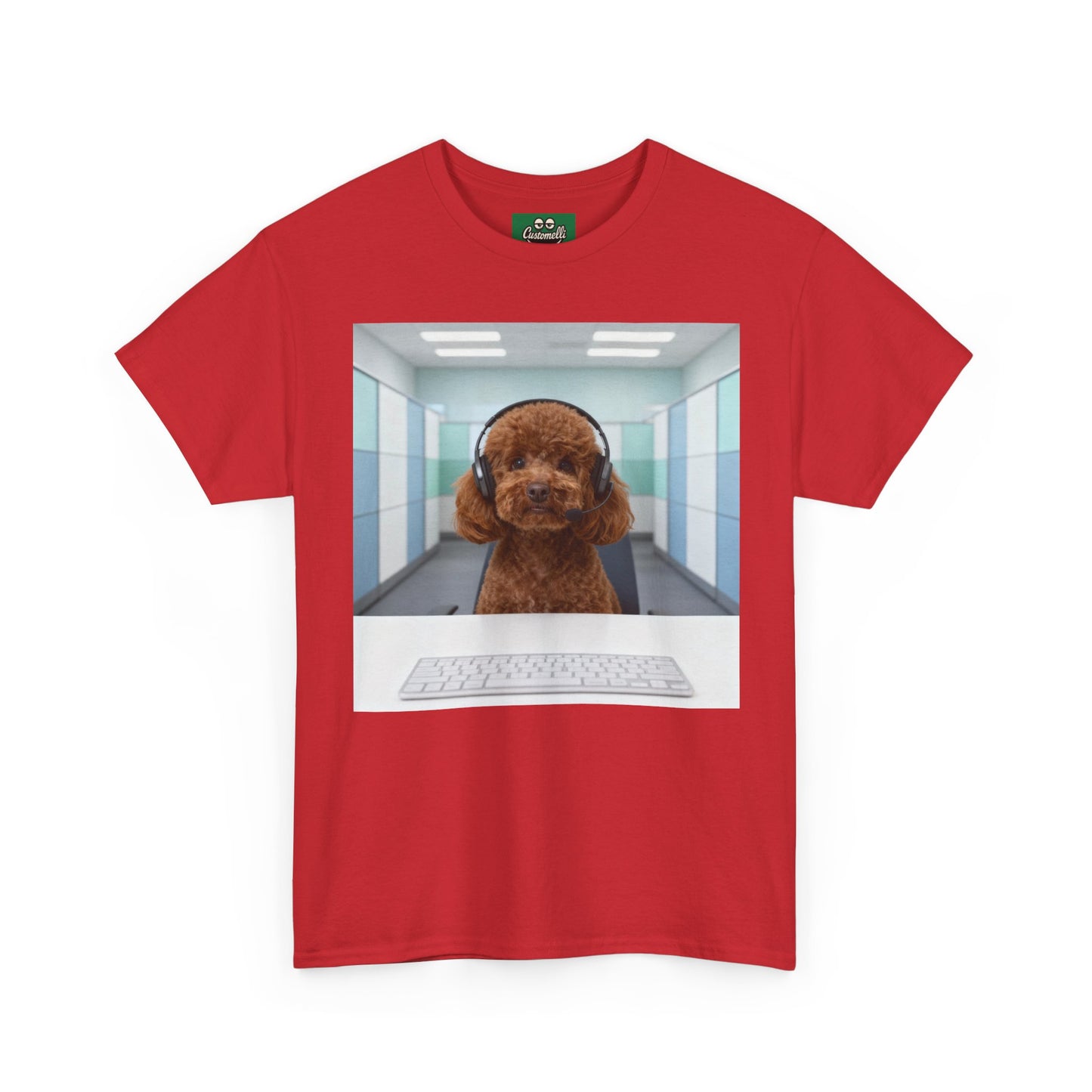 Maglietta Corporate con Foto del Tuo Animale