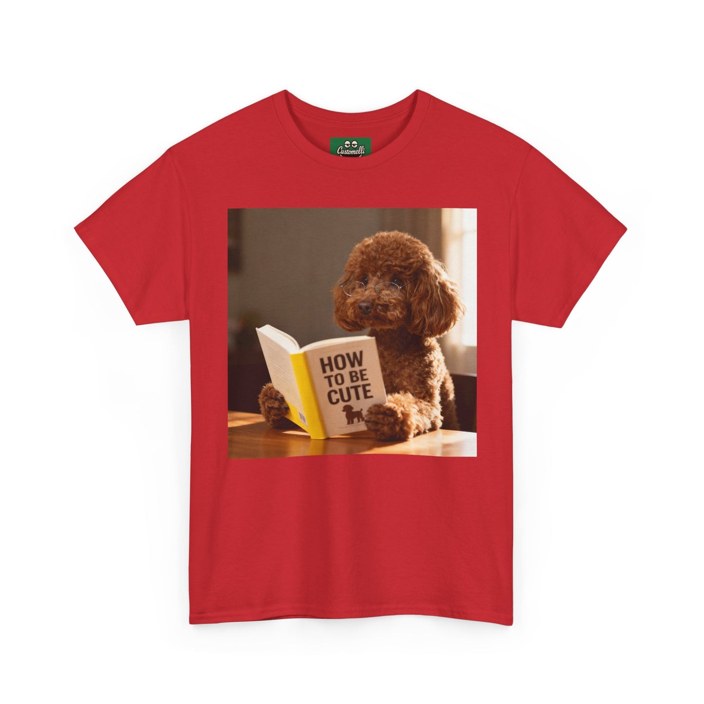 Maglietta How To Be Cute con Foto del Tuo Animale