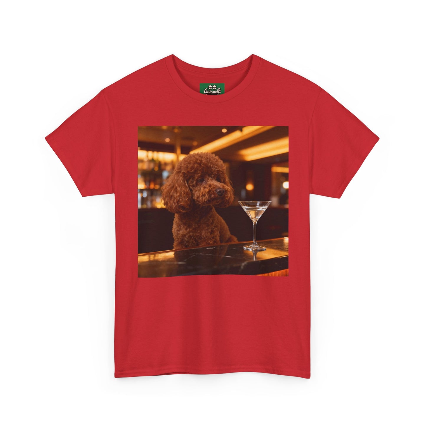 Maglietta Cocktail con Foto del Tuo Animale