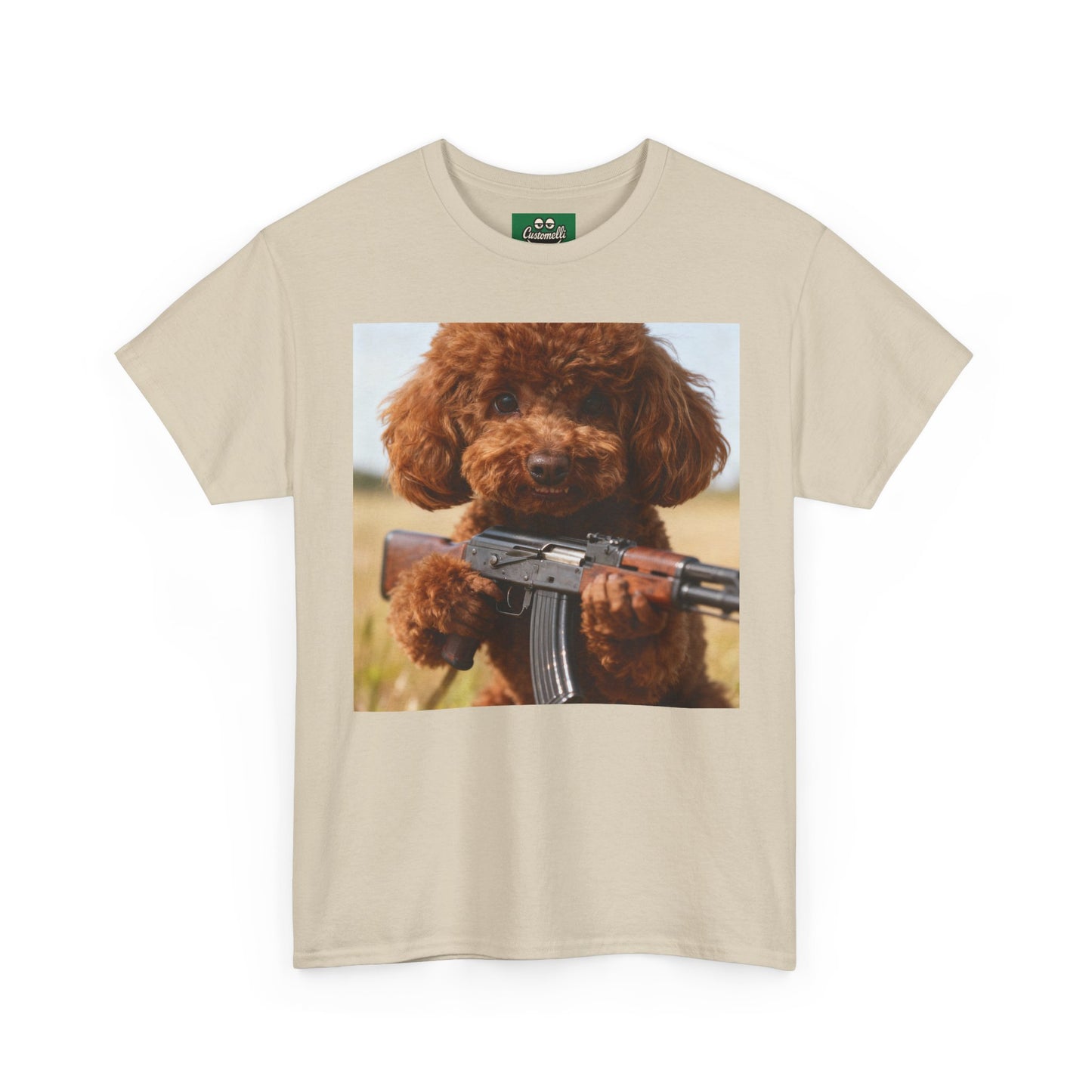 Maglietta AK47 con Foto del Tuo Animale