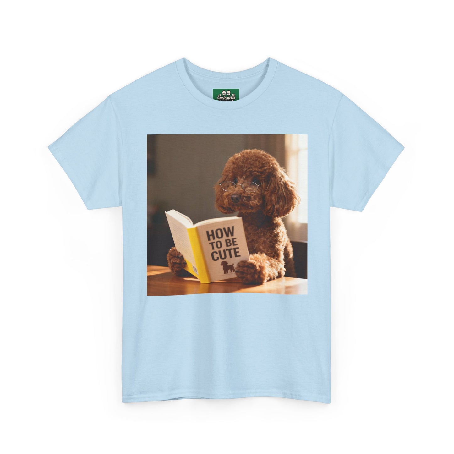 Maglietta How To Be Cute con Foto del Tuo Animale