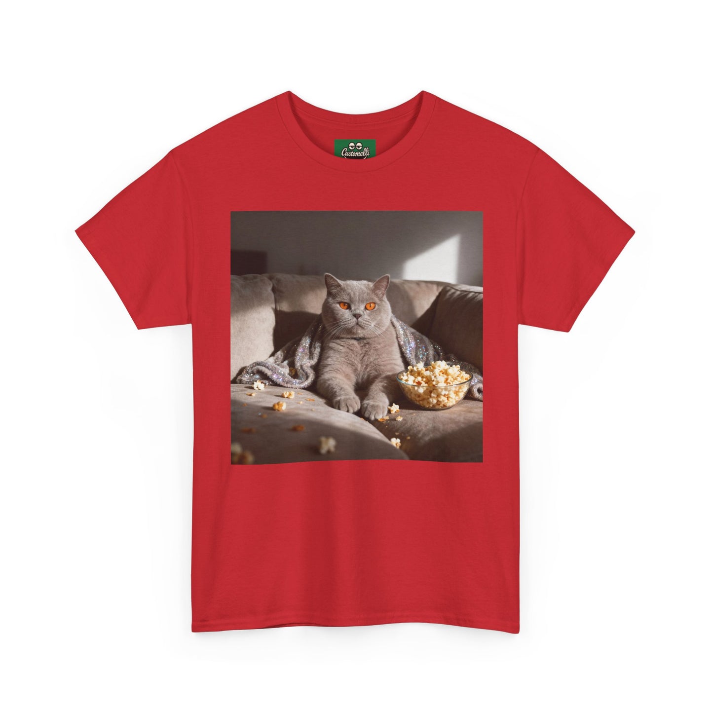 Maglietta Lazy con Foto del Tuo Animale