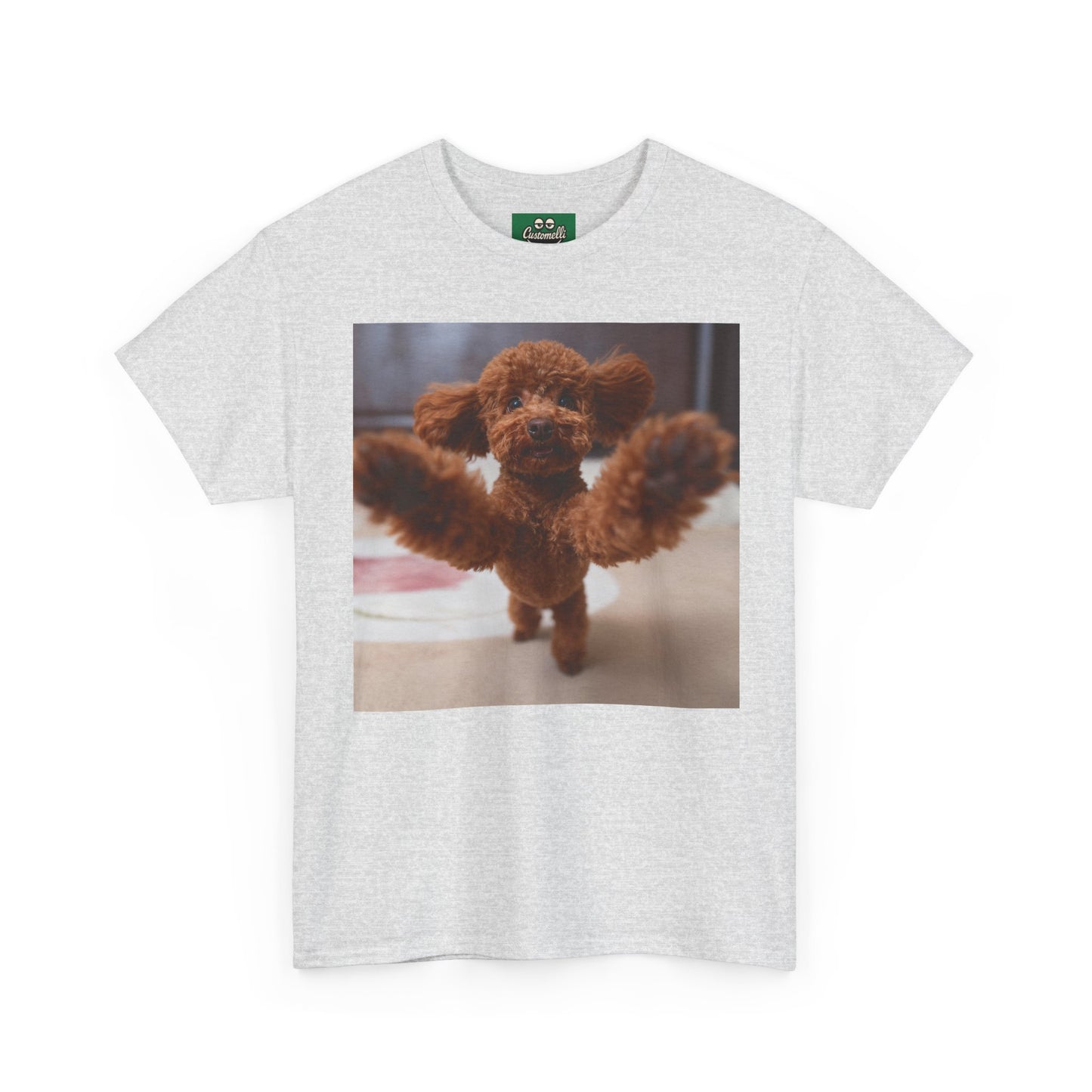 Maglietta Hug Me con Foto del Tuo Animale