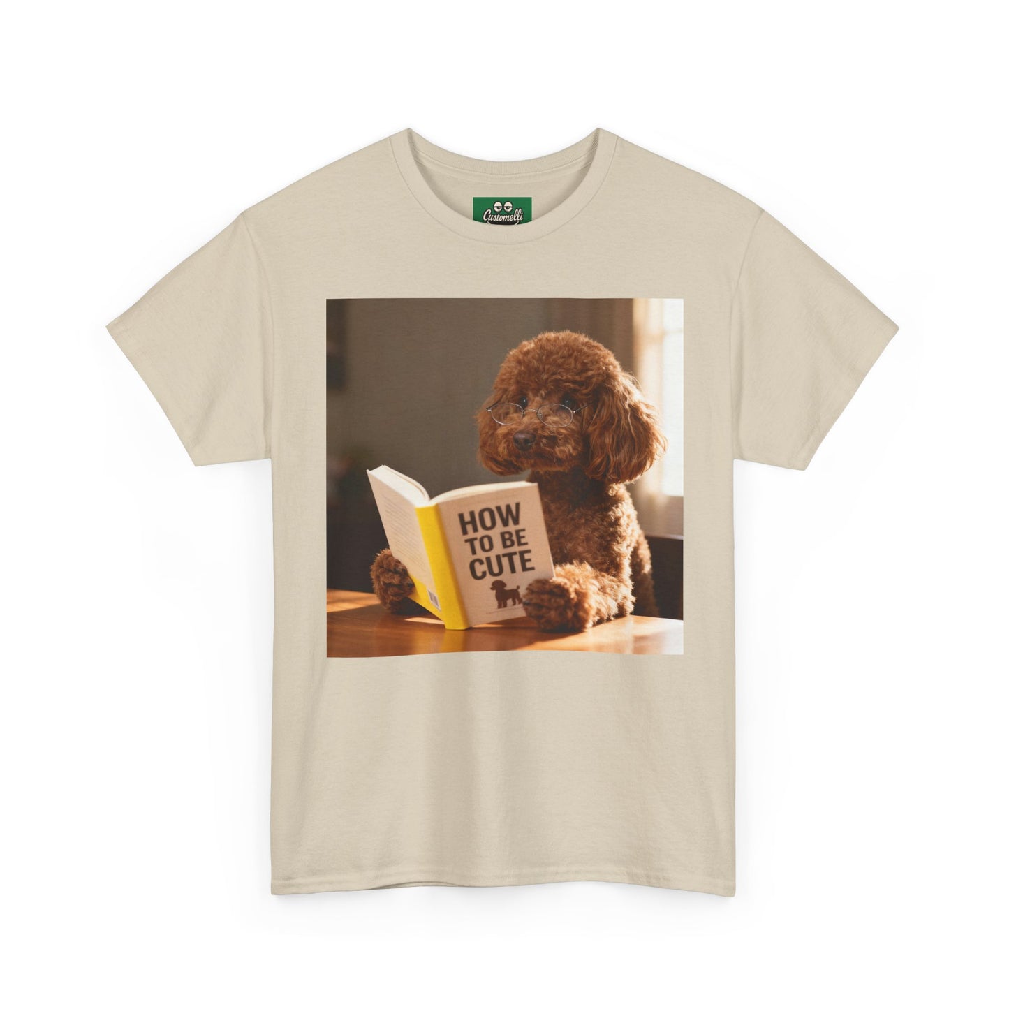 Maglietta How To Be Cute con Foto del Tuo Animale