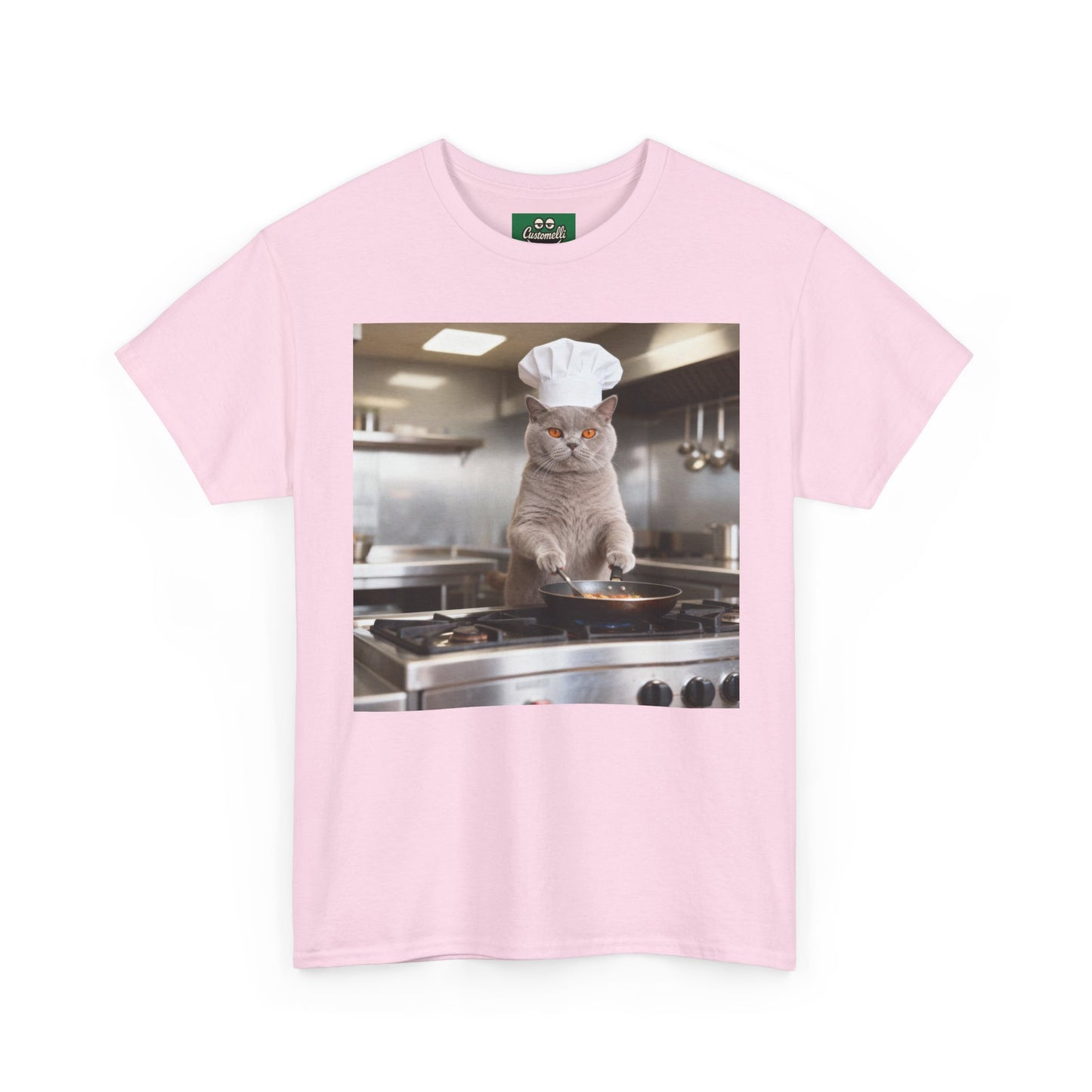 Maglietta Yes Chef con Foto del Tuo Animale