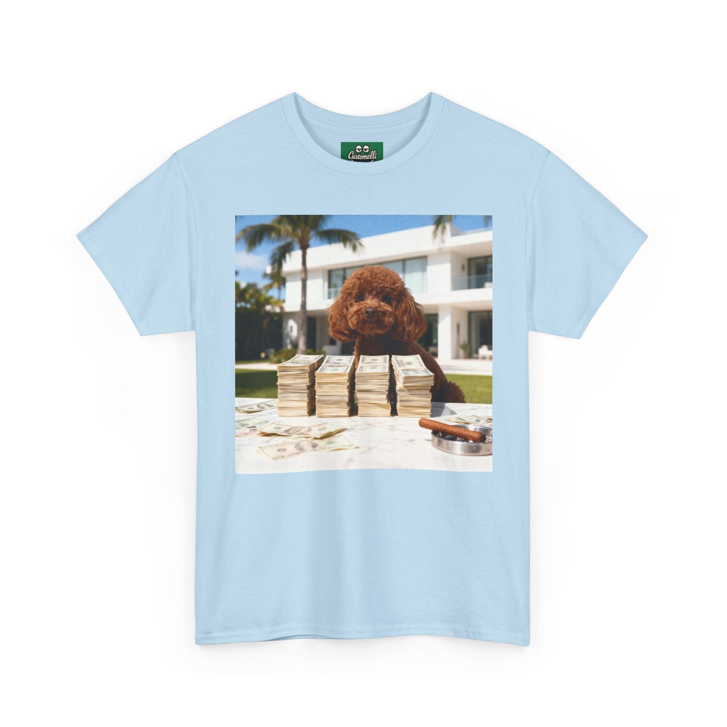 Maglietta Drug Lord con Foto del Tuo Animale