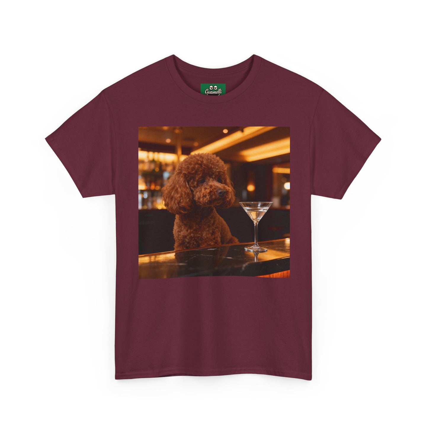 Maglietta Cocktail con Foto del Tuo Animale