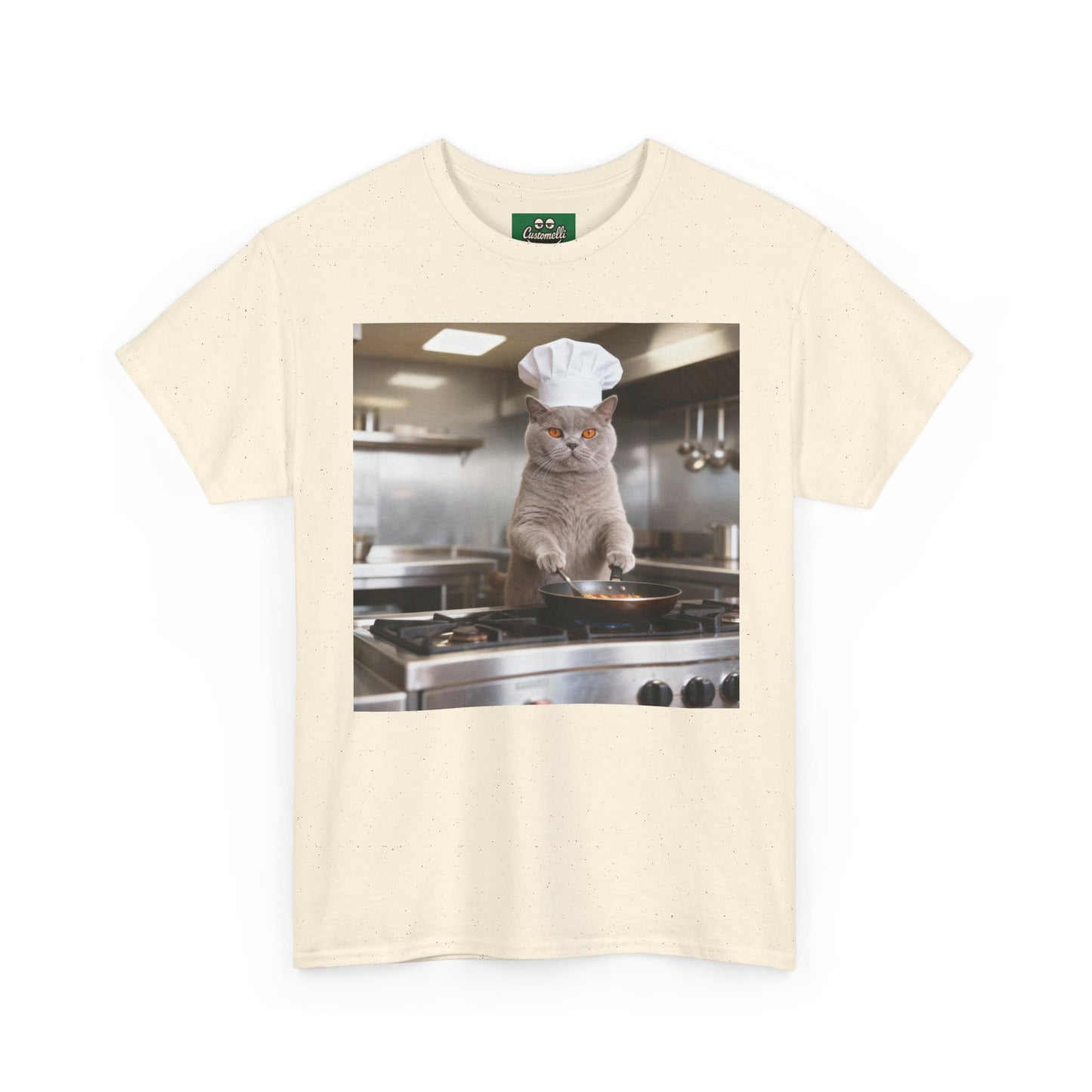 Maglietta Yes Chef con Foto del Tuo Animale