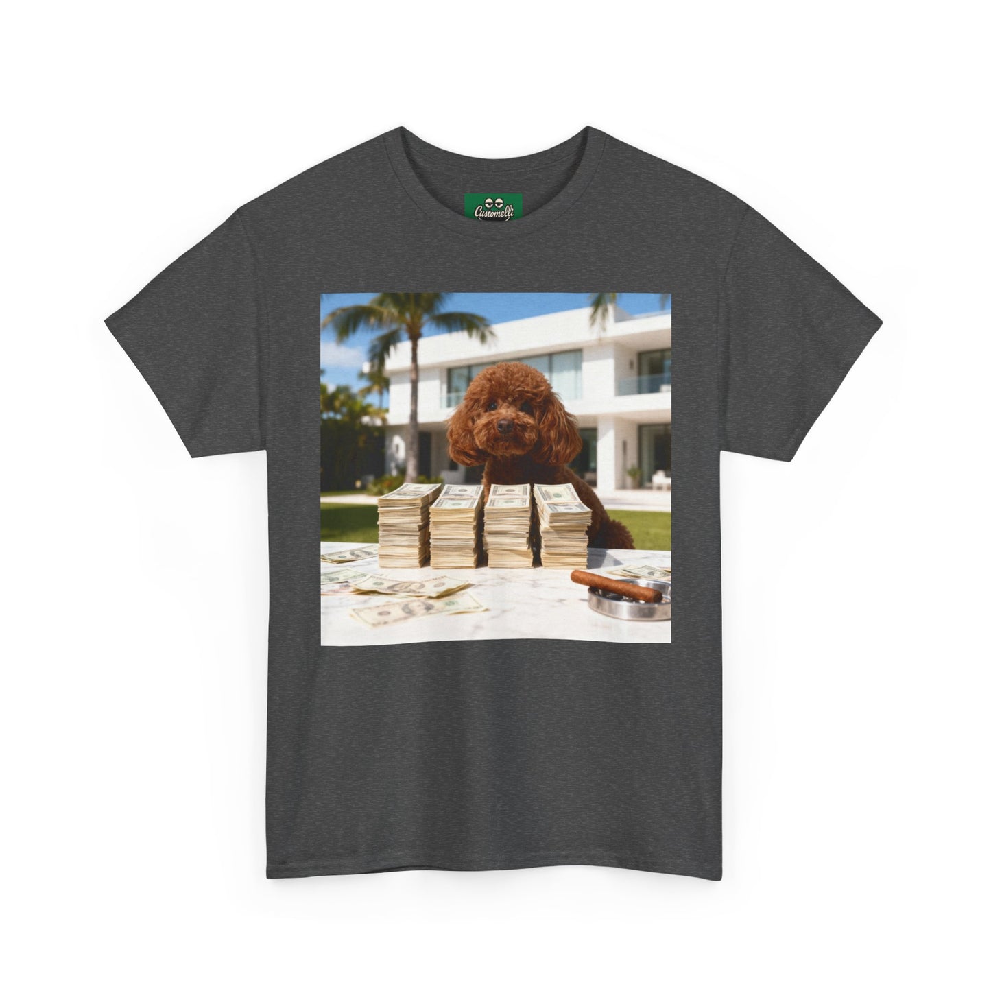 Maglietta Drug Lord con Foto del Tuo Animale