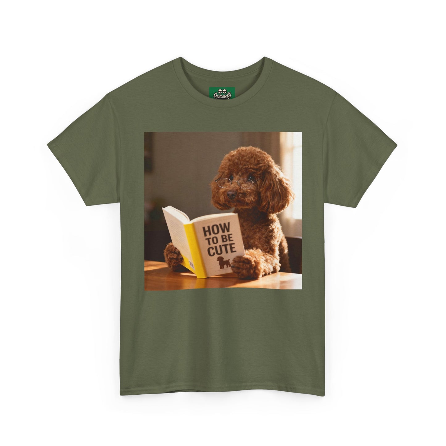Maglietta How To Be Cute con Foto del Tuo Animale