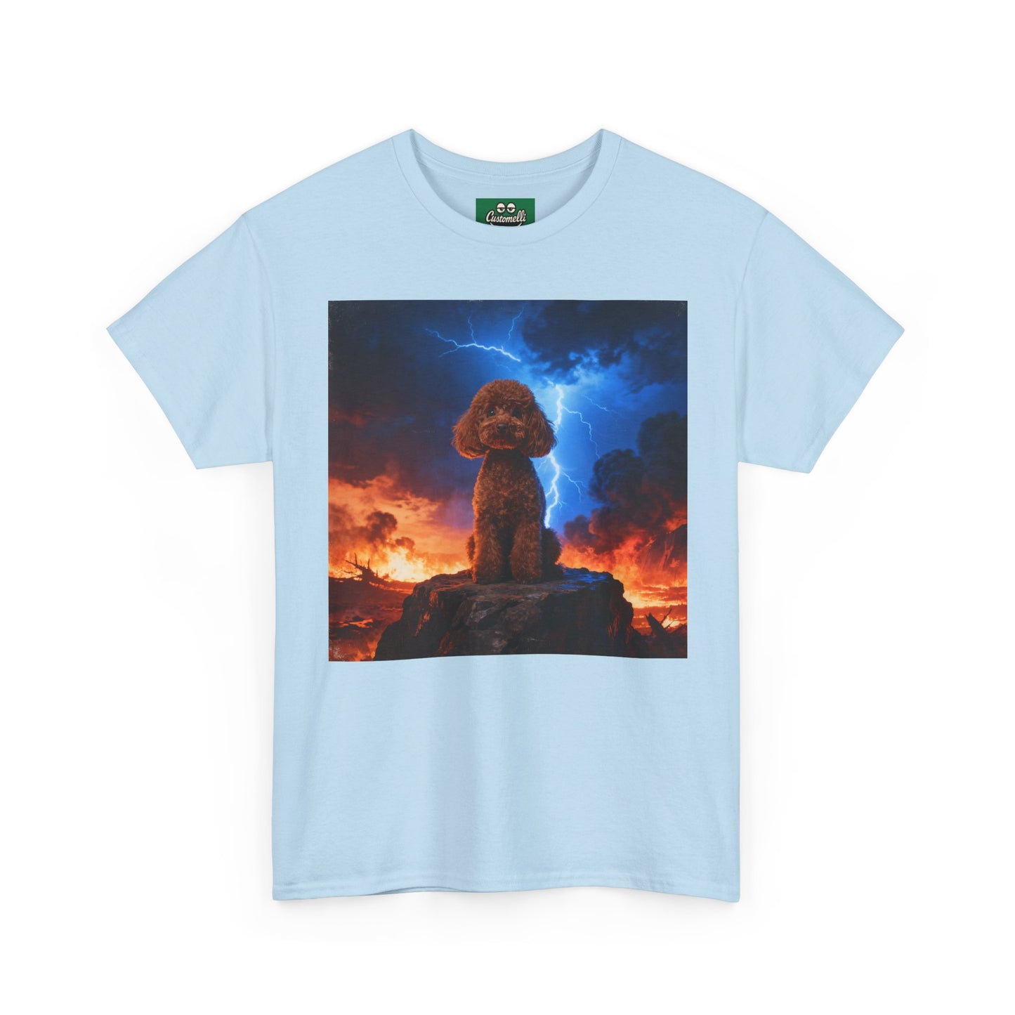 Maglietta Meowtallica con Foto del Tuo Animale