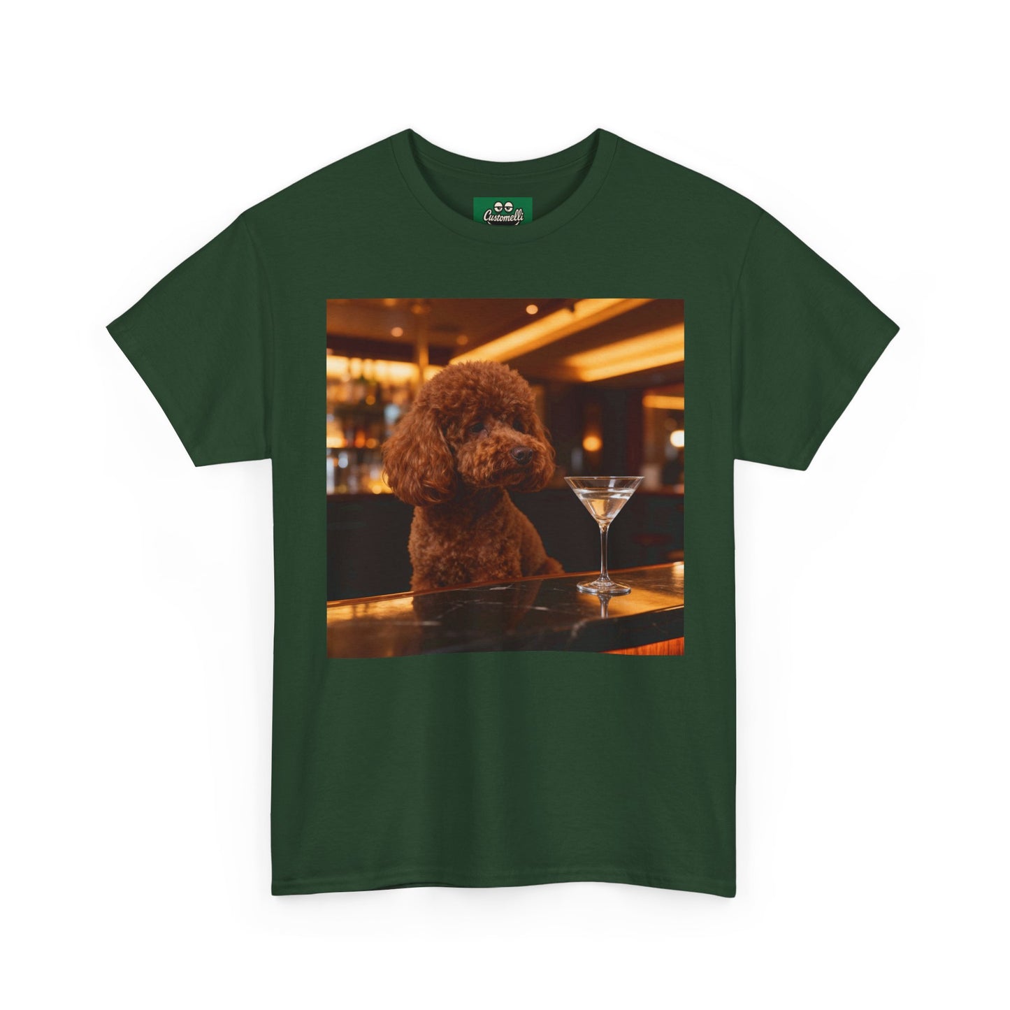 Maglietta Cocktail con Foto del Tuo Animale