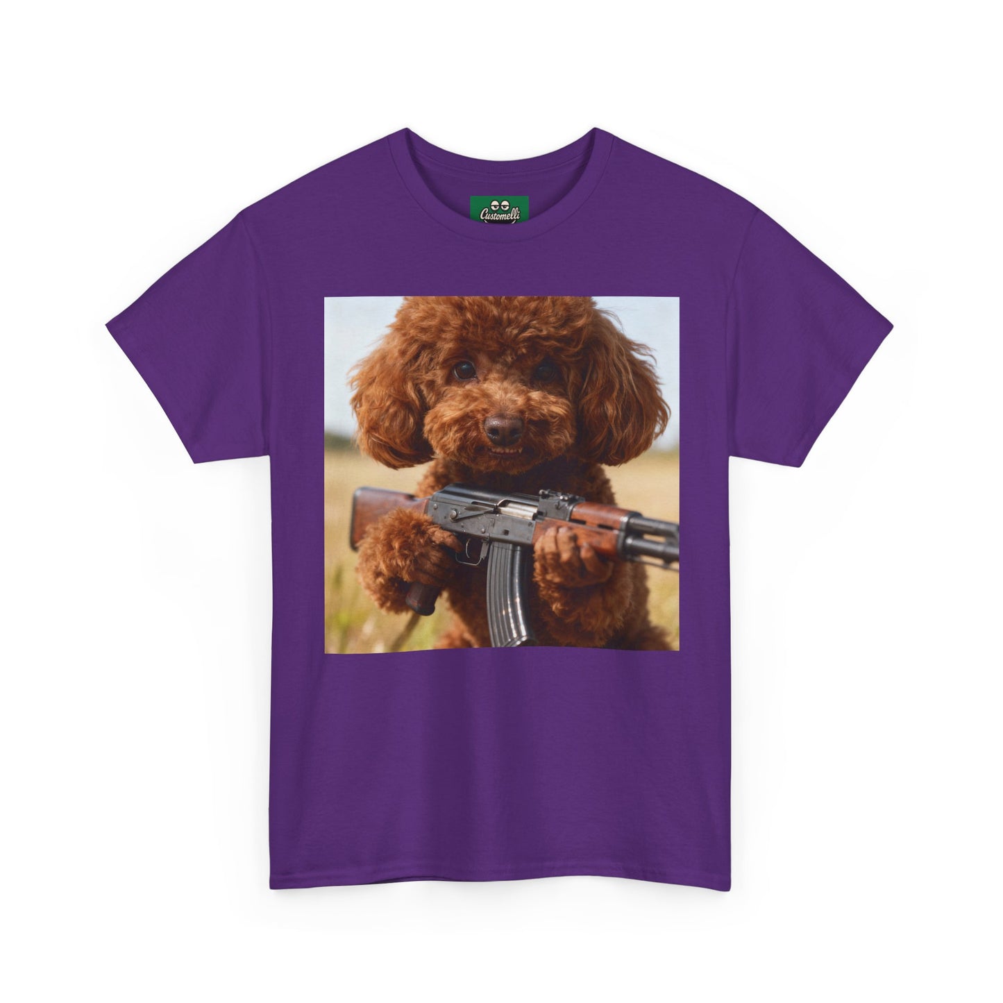 Maglietta AK47 con Foto del Tuo Animale