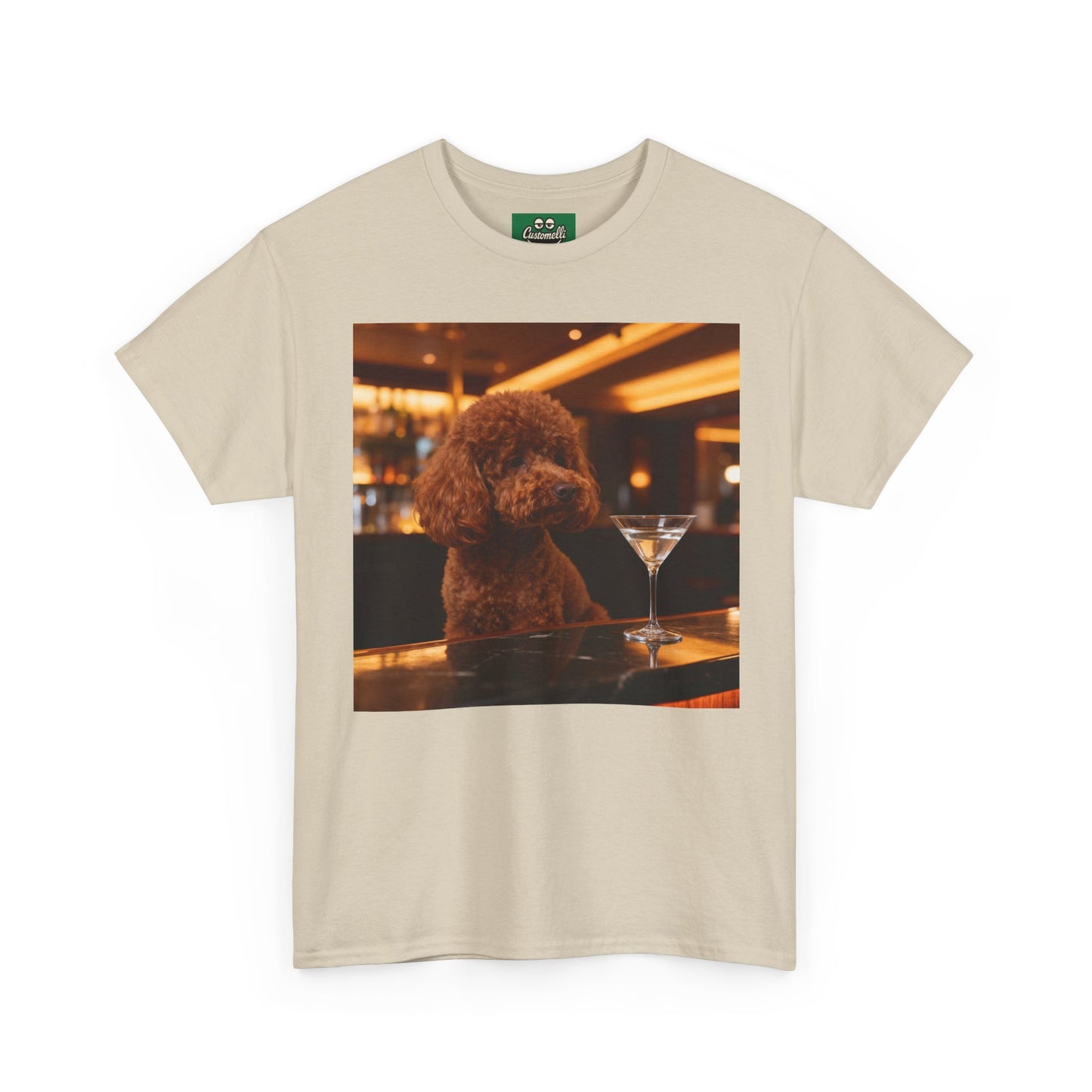 Maglietta Cocktail con Foto del Tuo Animale