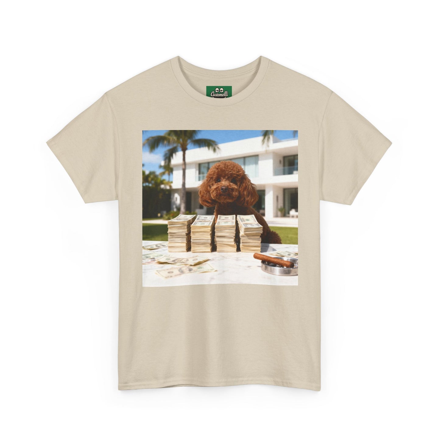 Maglietta Drug Lord con Foto del Tuo Animale