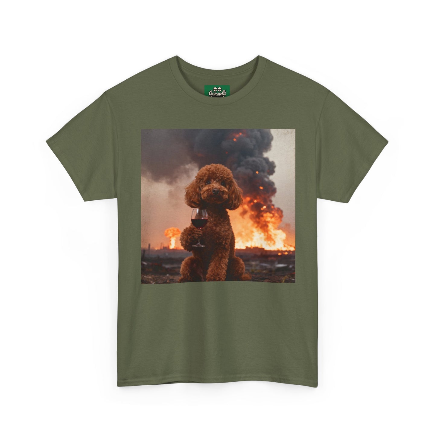 Maglietta Apawcalypse Now con Foto del Tuo Animale