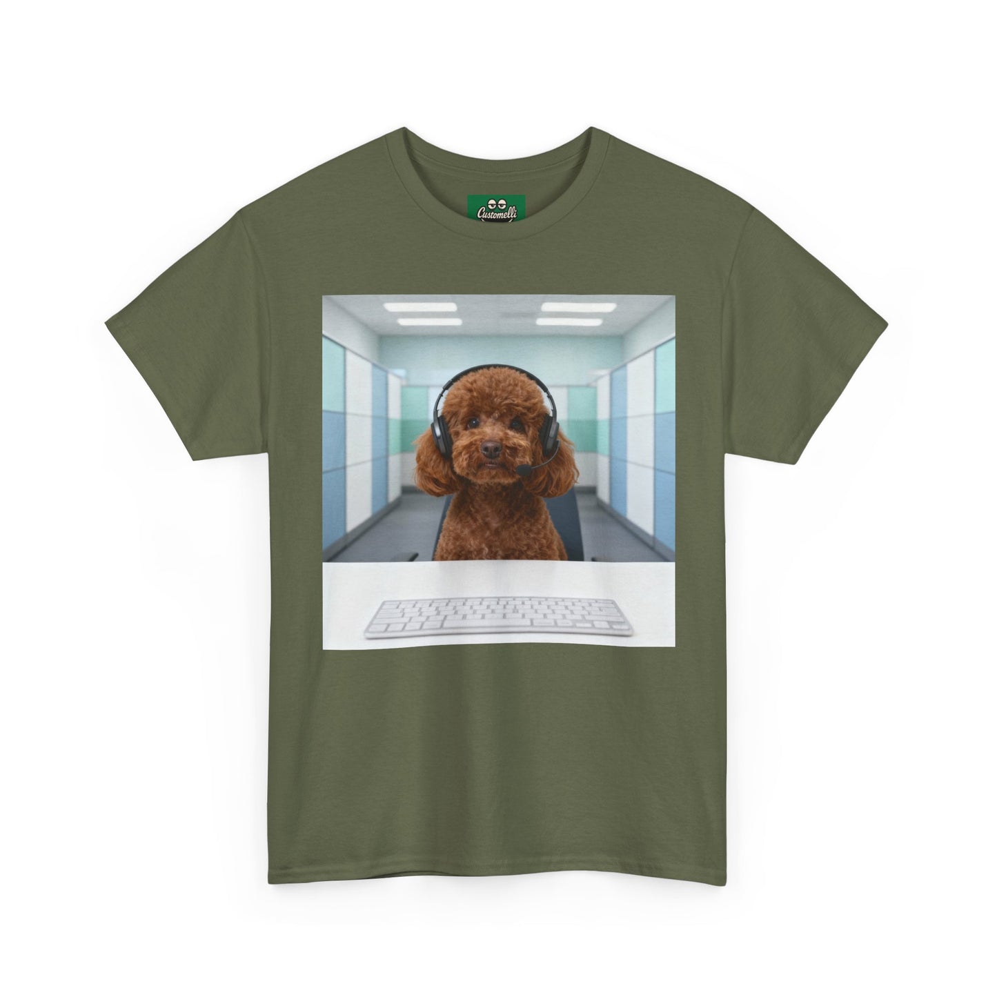 Maglietta Corporate con Foto del Tuo Animale