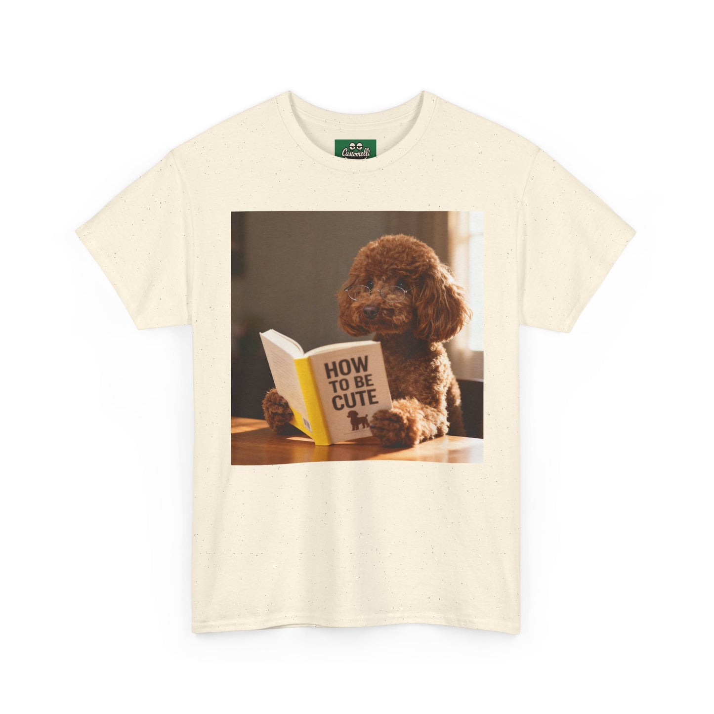 Maglietta How To Be Cute con Foto del Tuo Animale