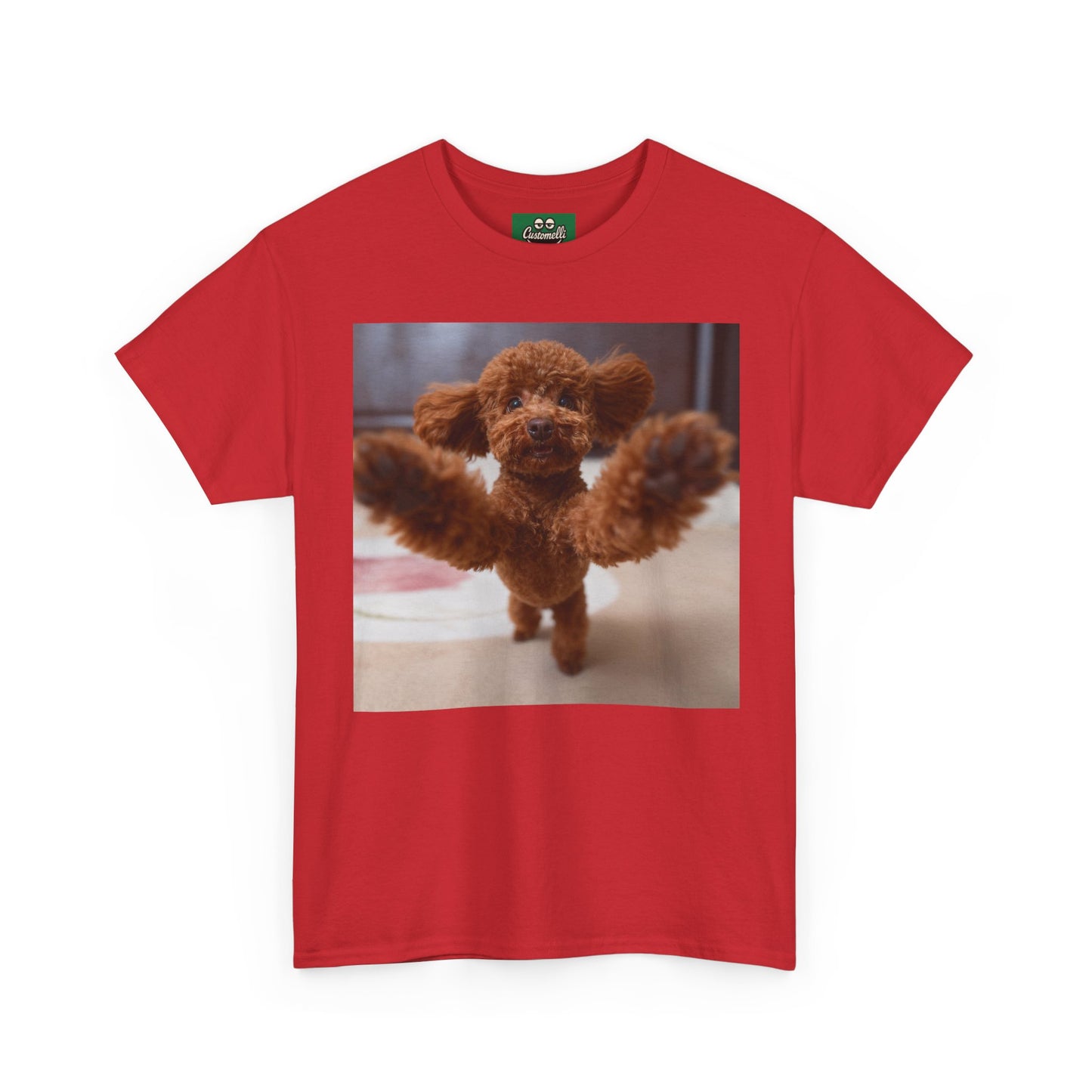 Maglietta Hug Me con Foto del Tuo Animale