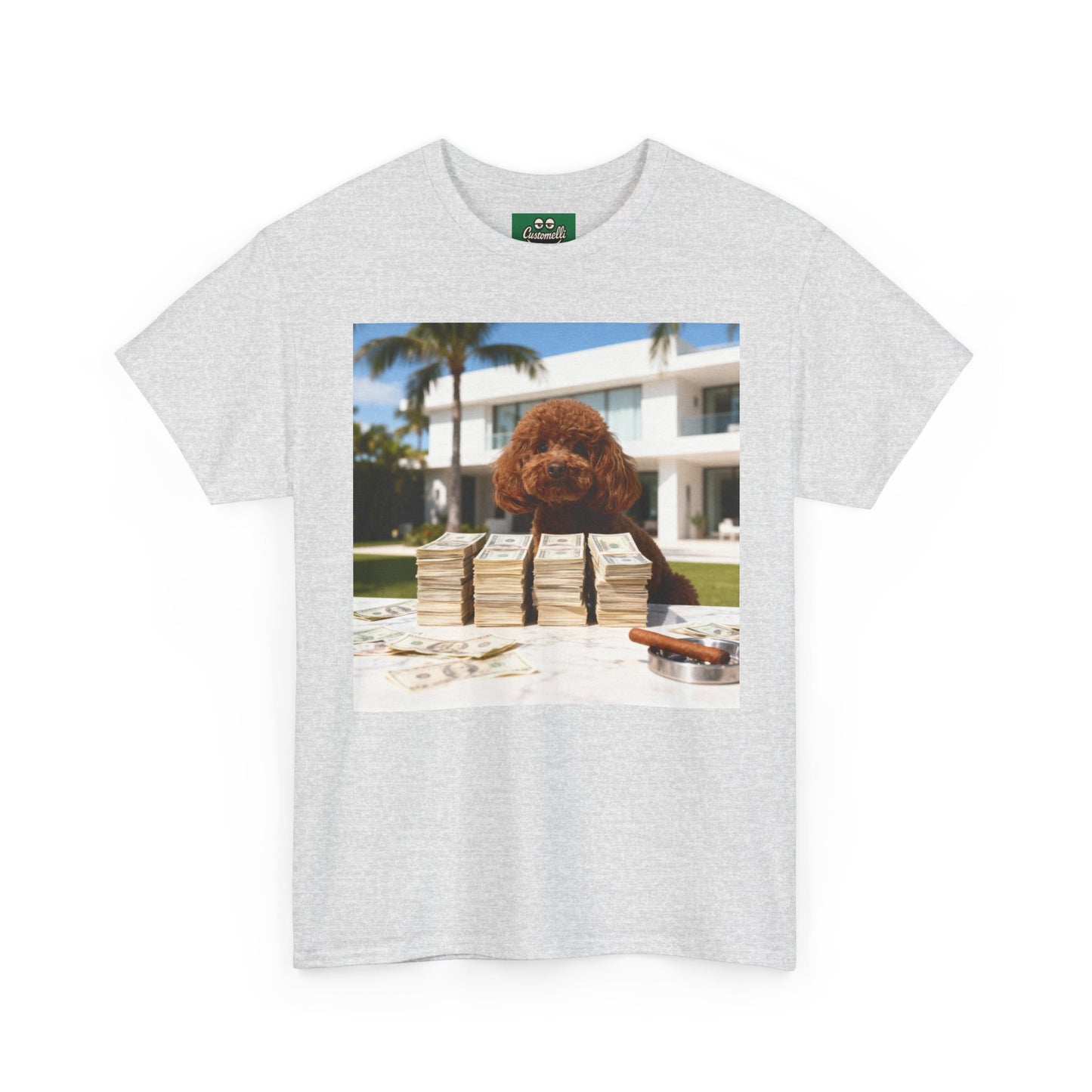 Maglietta Drug Lord con Foto del Tuo Animale