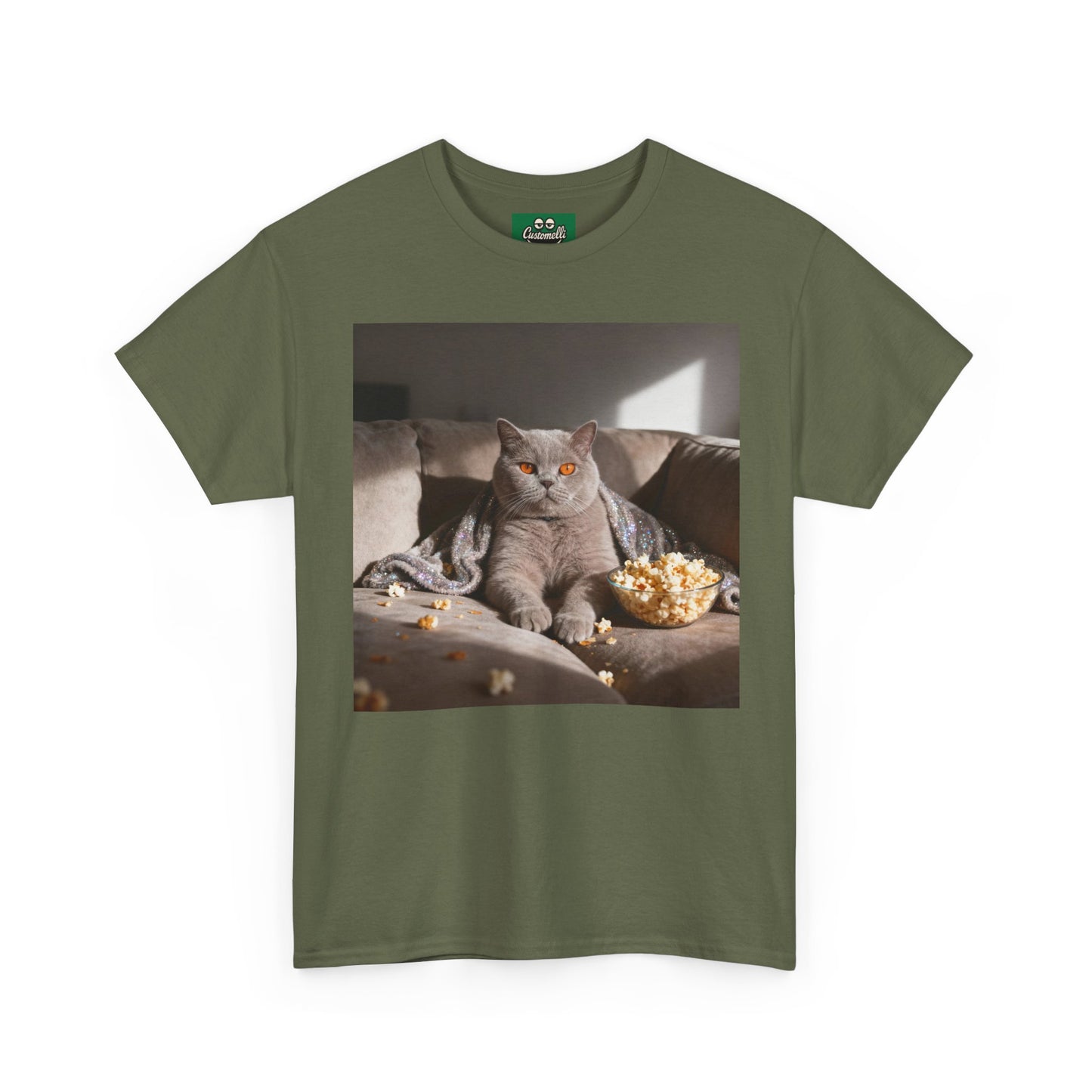 Maglietta Lazy con Foto del Tuo Animale