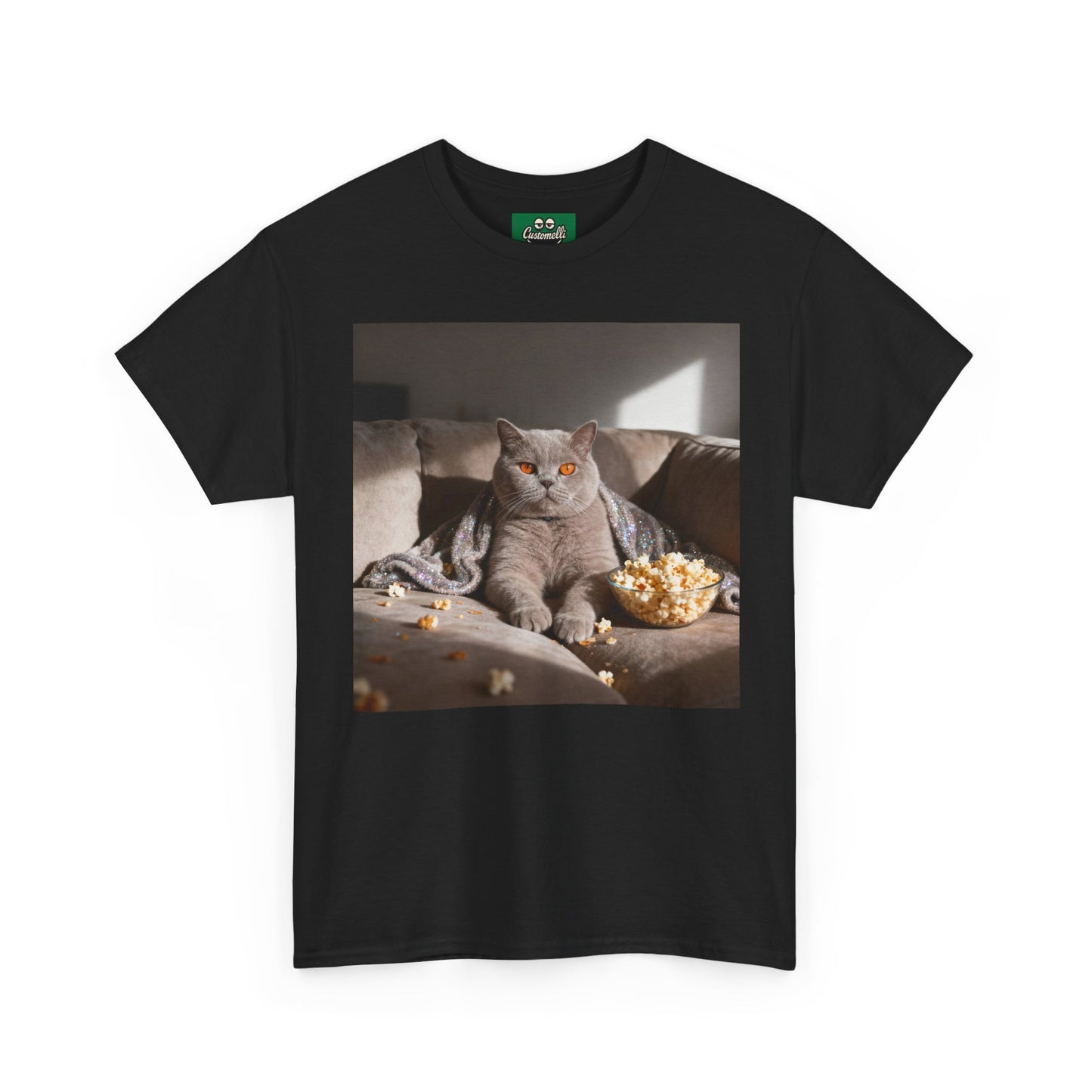 Maglietta Lazy con Foto del Tuo Animale
