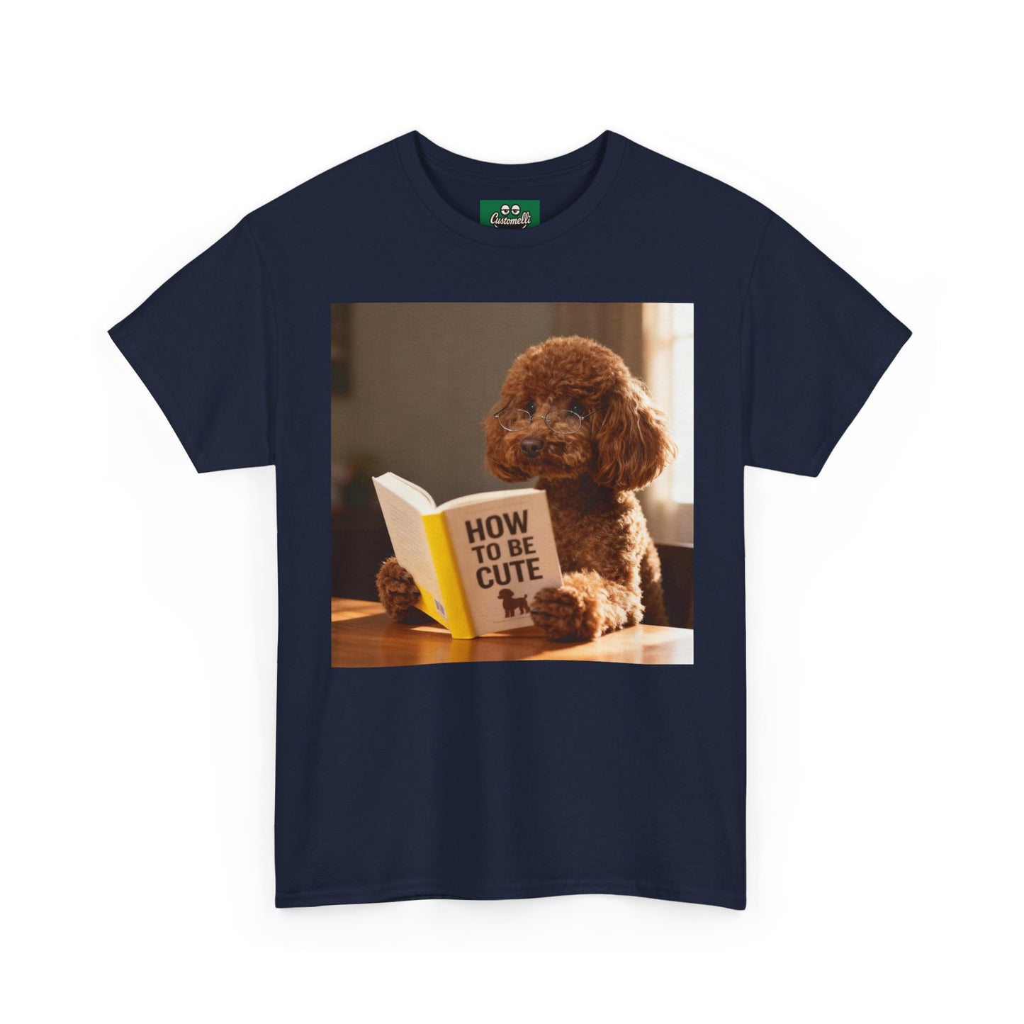 Maglietta How To Be Cute con Foto del Tuo Animale