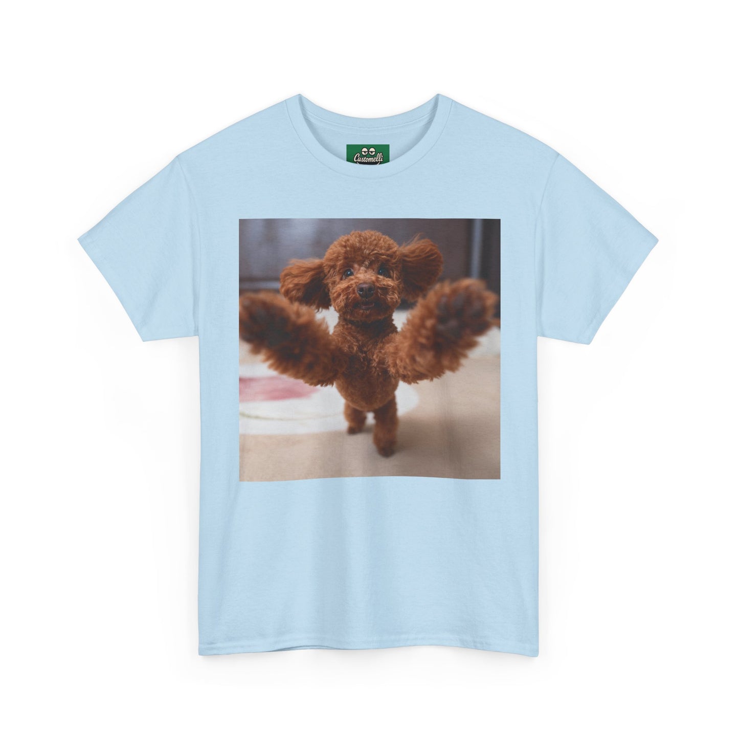 Maglietta Hug Me con Foto del Tuo Animale