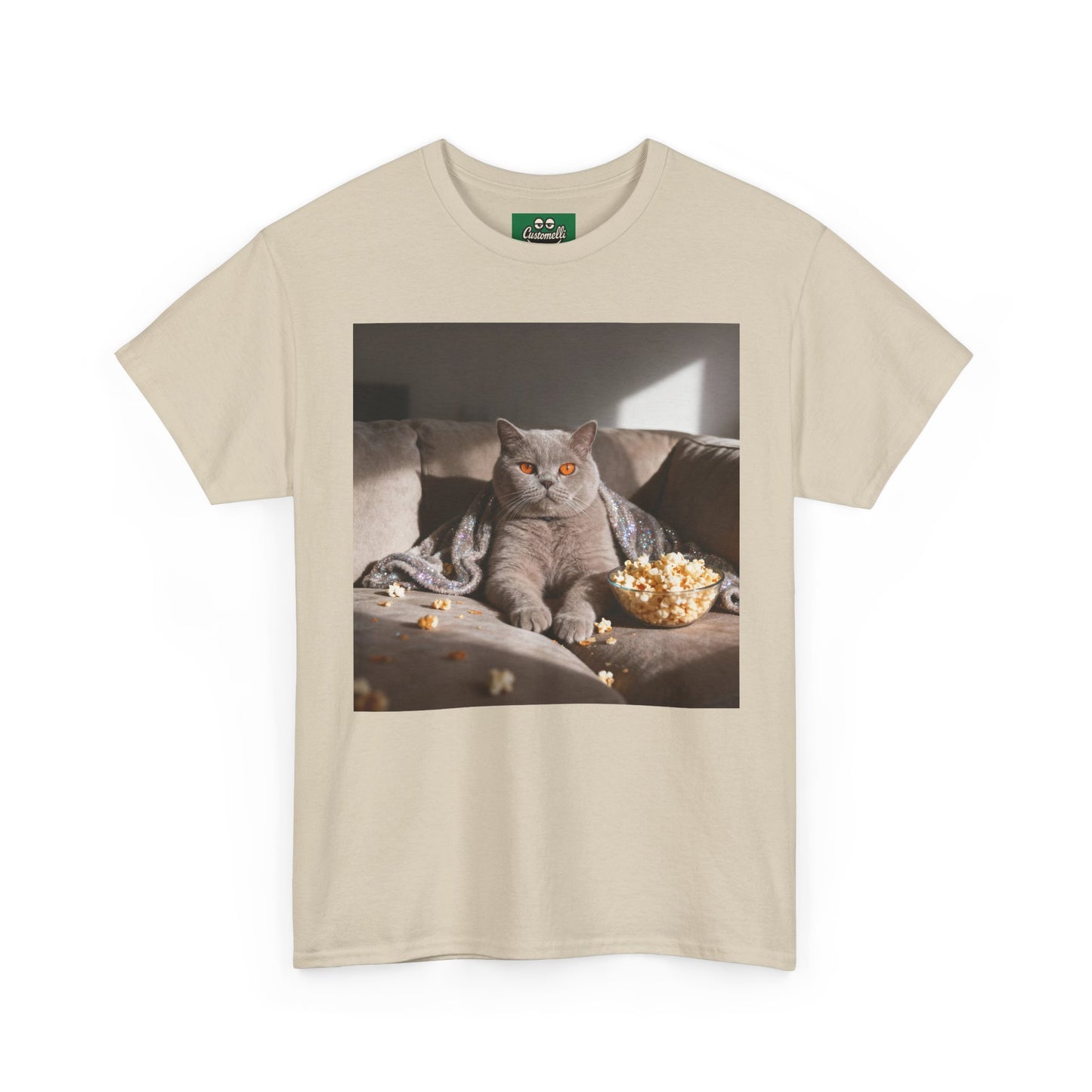 Maglietta Lazy con Foto del Tuo Animale