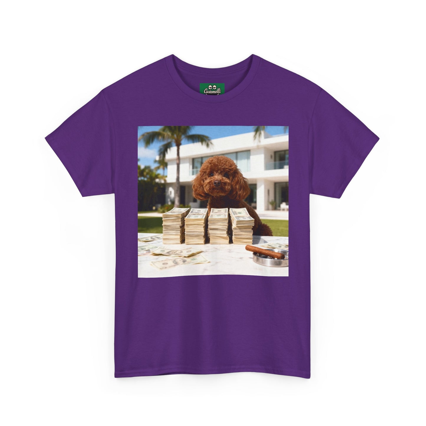 Maglietta Drug Lord con Foto del Tuo Animale