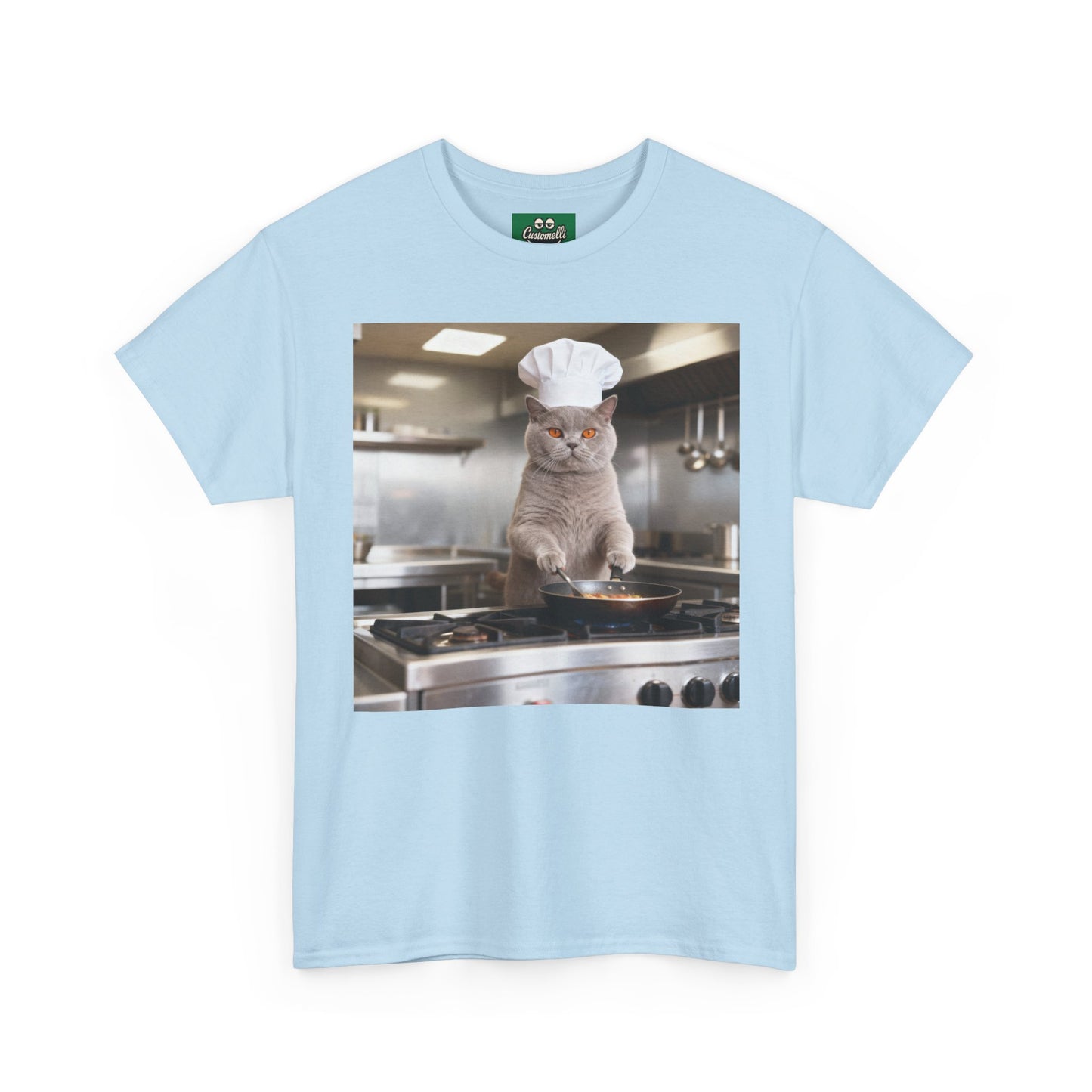 Maglietta Yes Chef con Foto del Tuo Animale