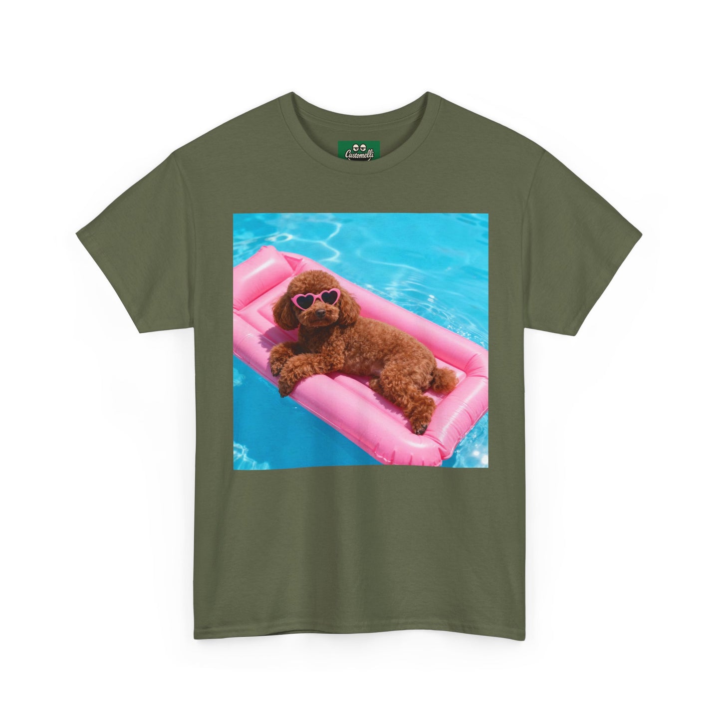 Maglietta Chilling con Foto del Tuo Animale