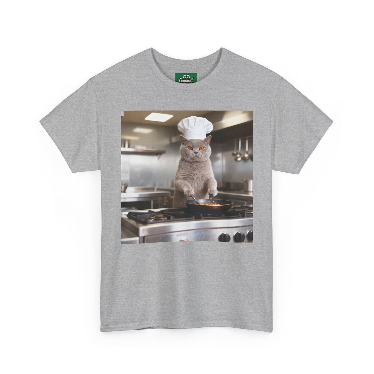 Maglietta Yes Chef con Foto del Tuo Animale