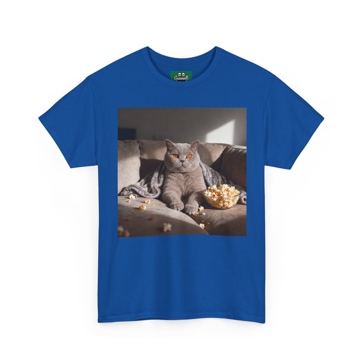 Maglietta Lazy con Foto del Tuo Animale