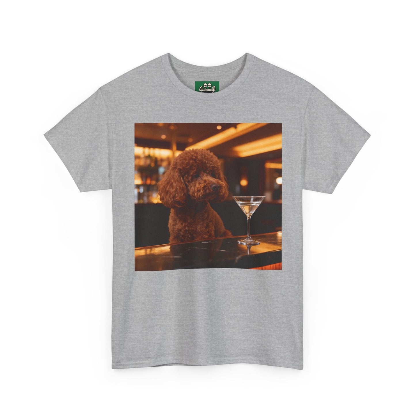 Maglietta Cocktail con Foto del Tuo Animale