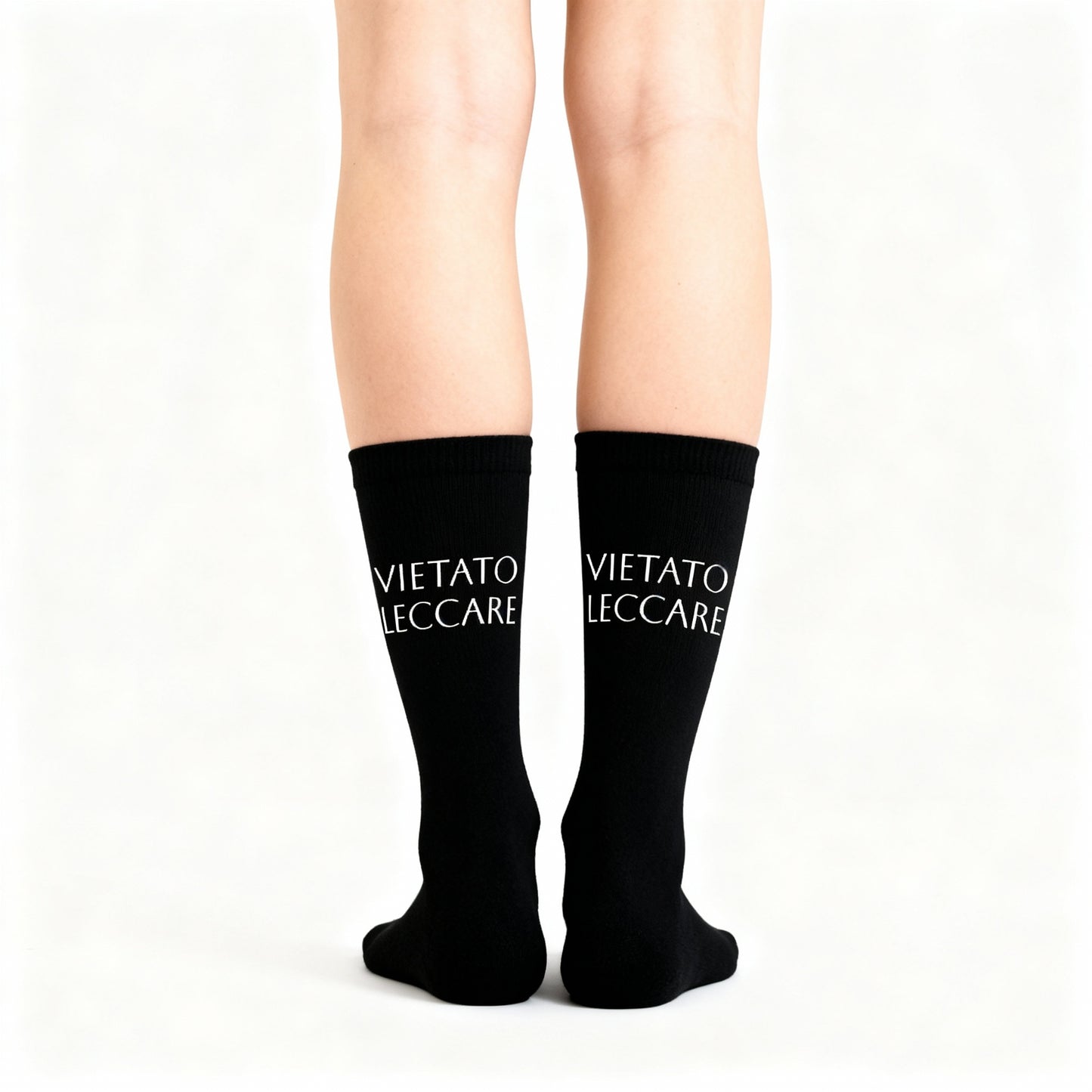 Calzini "Vietato Leccare"