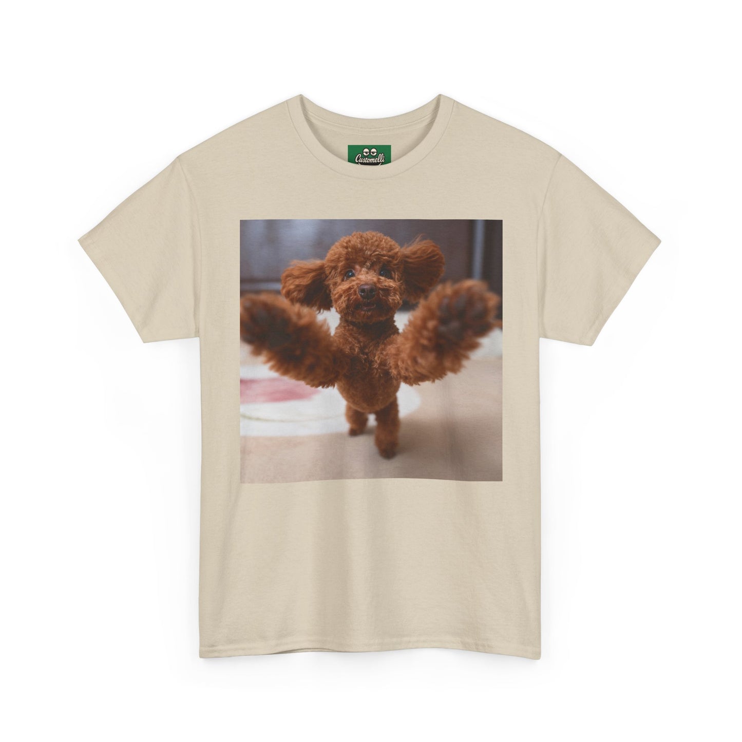 Maglietta Hug Me con Foto del Tuo Animale