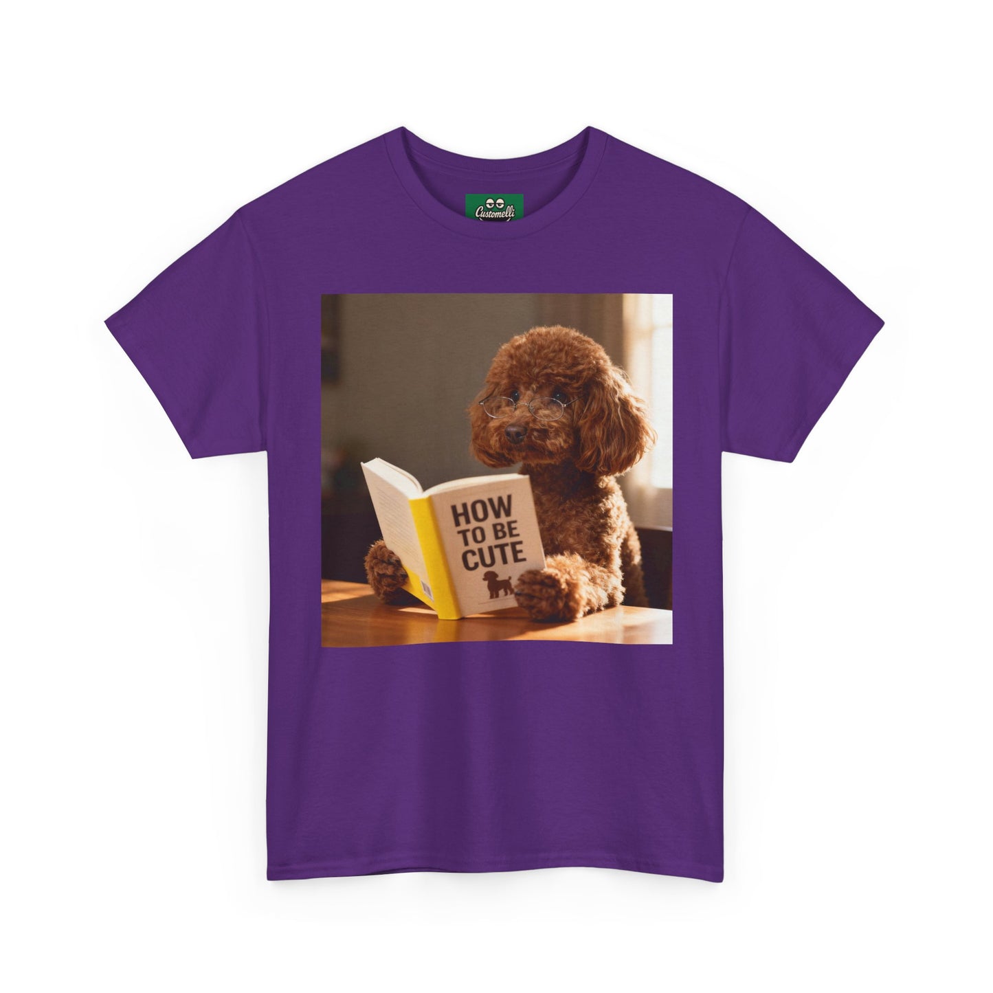 Maglietta How To Be Cute con Foto del Tuo Animale