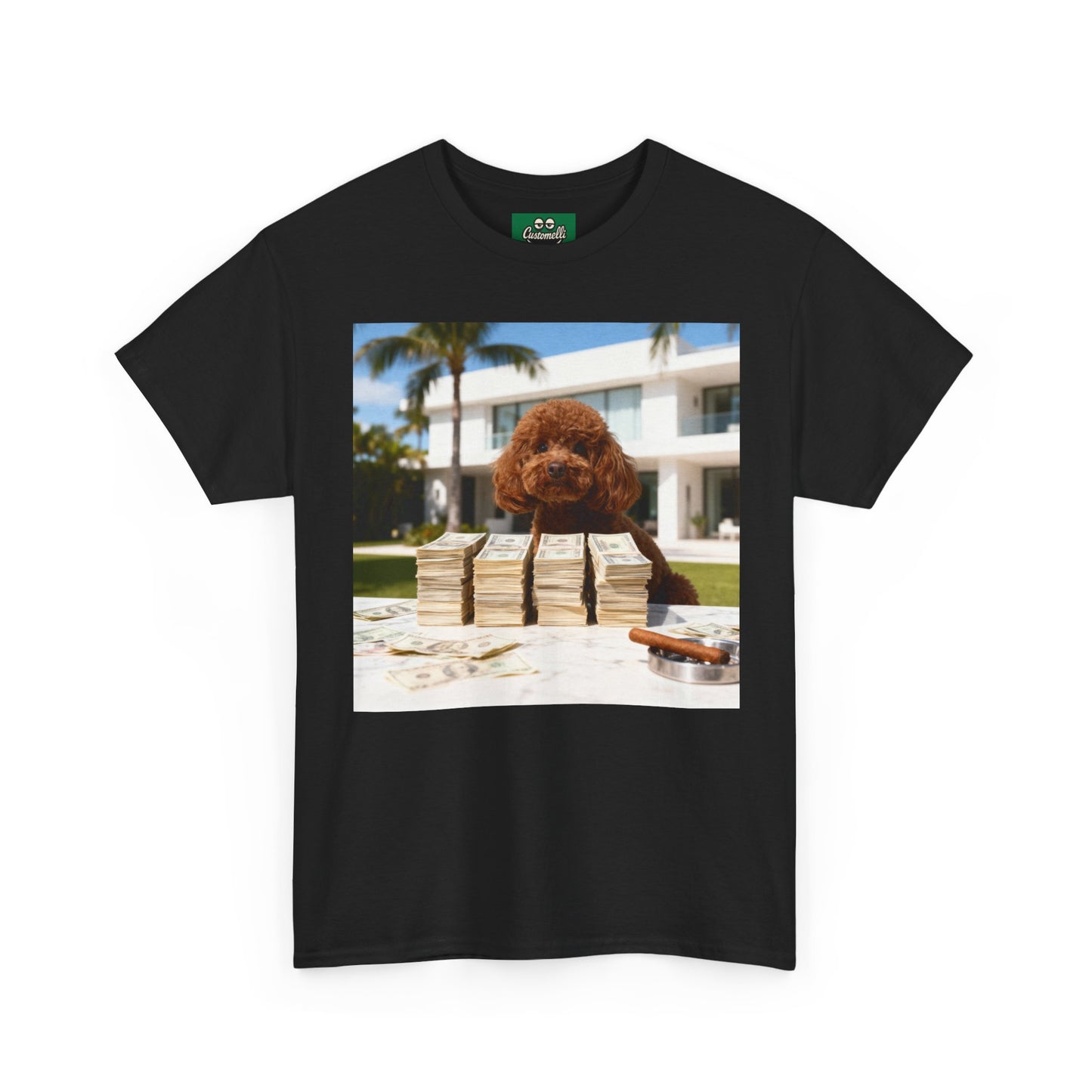 Maglietta Drug Lord con Foto del Tuo Animale