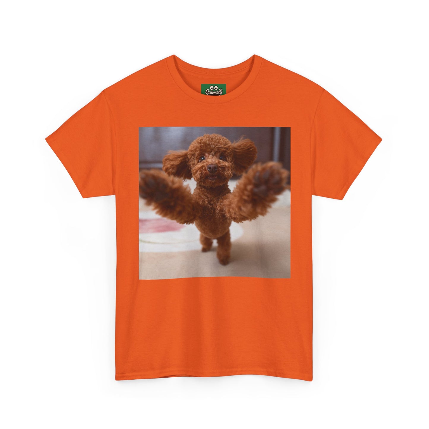 Maglietta Hug Me con Foto del Tuo Animale