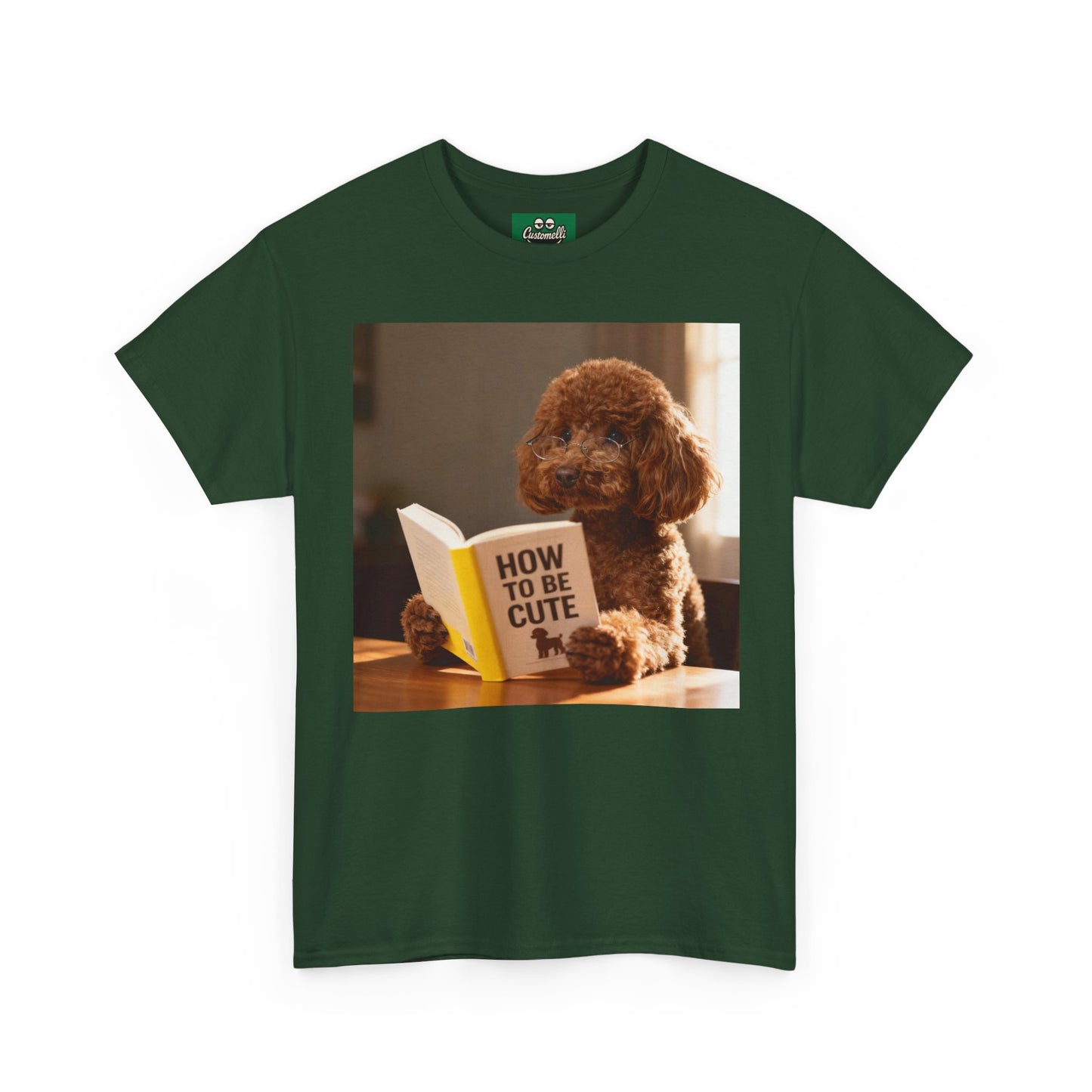 Maglietta How To Be Cute con Foto del Tuo Animale
