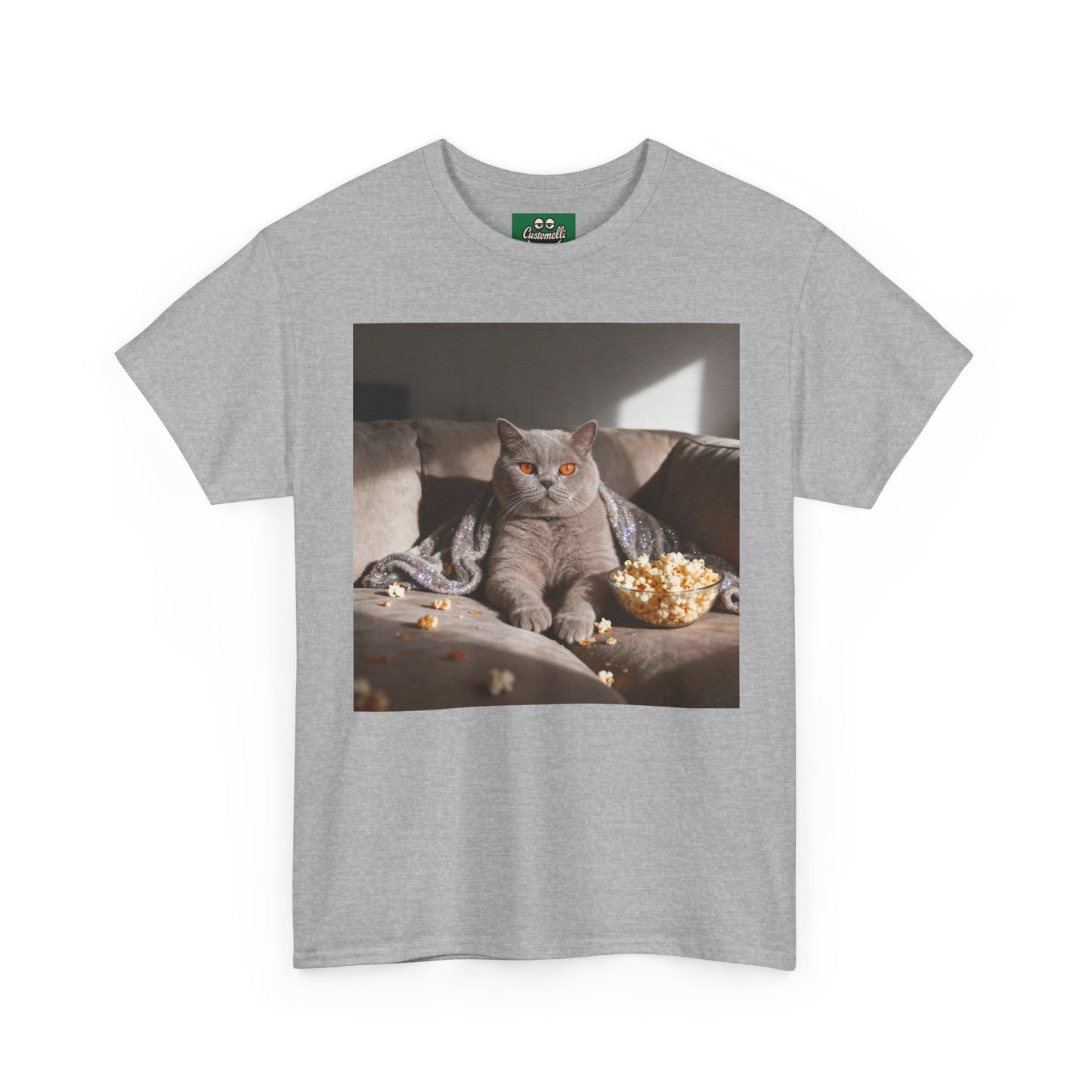 Maglietta Lazy con Foto del Tuo Animale