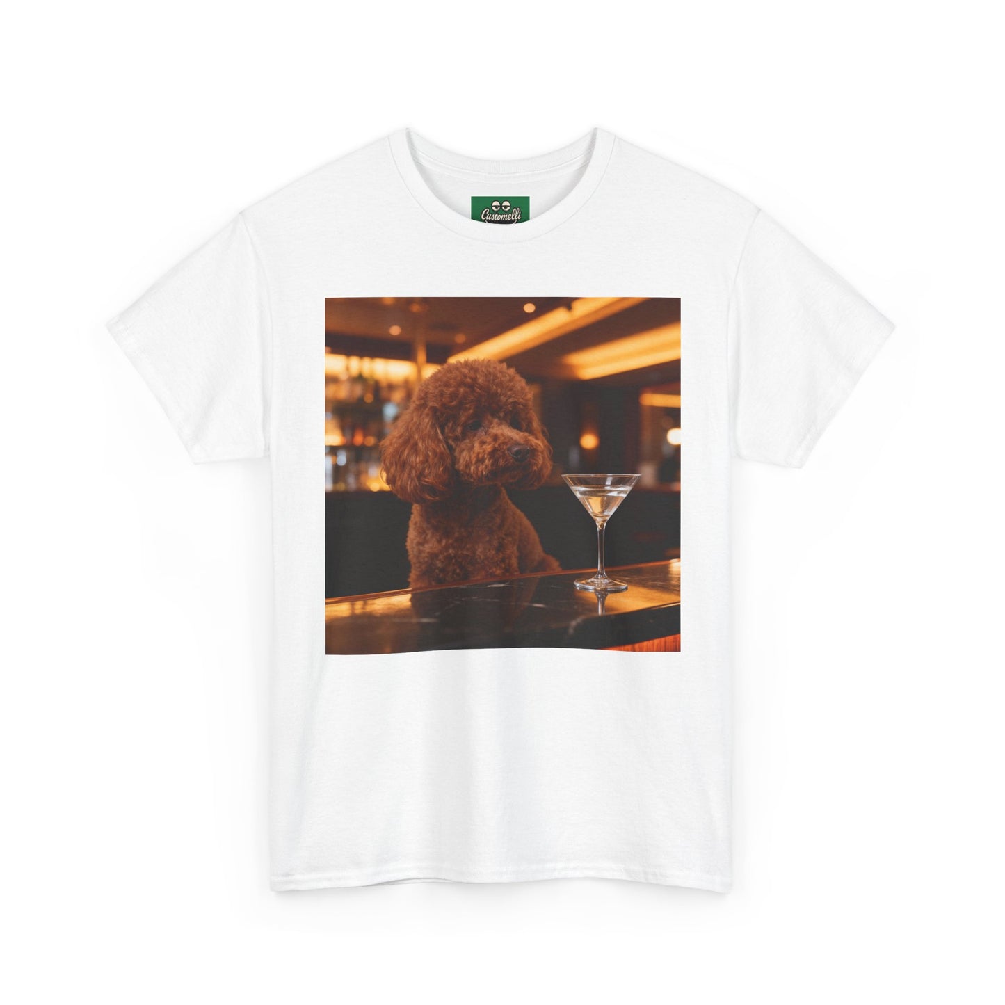 Maglietta Cocktail con Foto del Tuo Animale