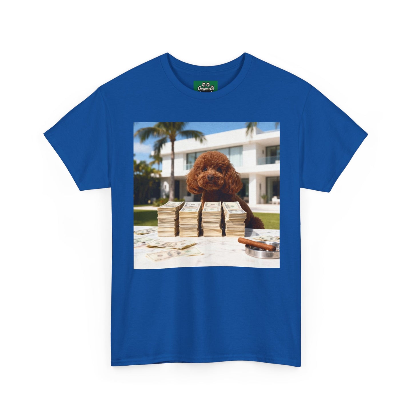 Maglietta Drug Lord con Foto del Tuo Animale