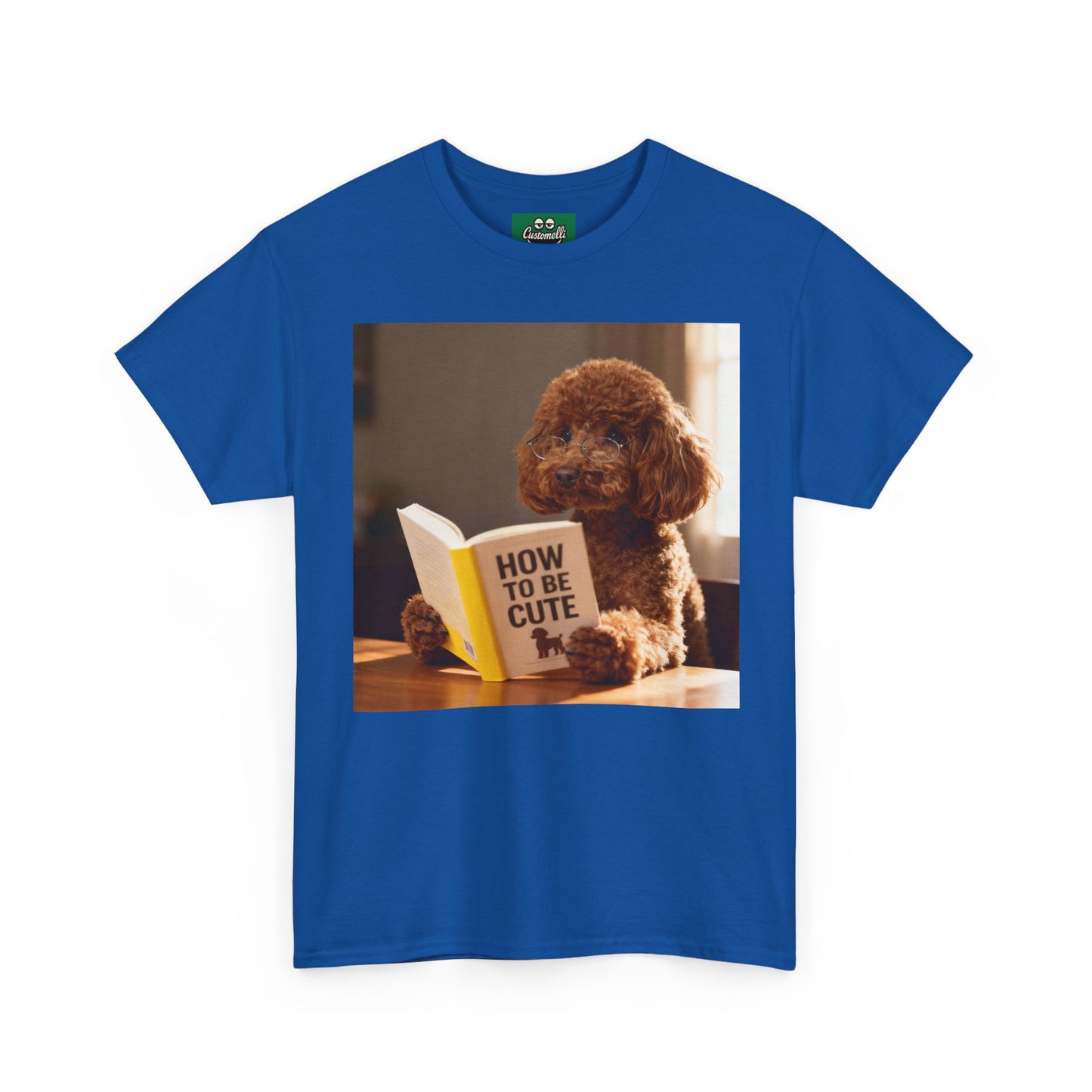 Maglietta How To Be Cute con Foto del Tuo Animale