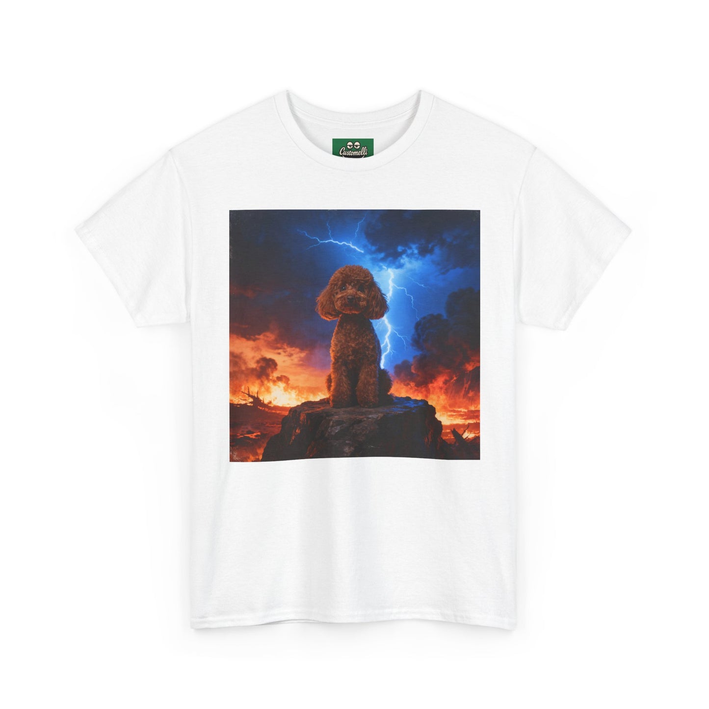 Maglietta Meowtallica con Foto del Tuo Animale