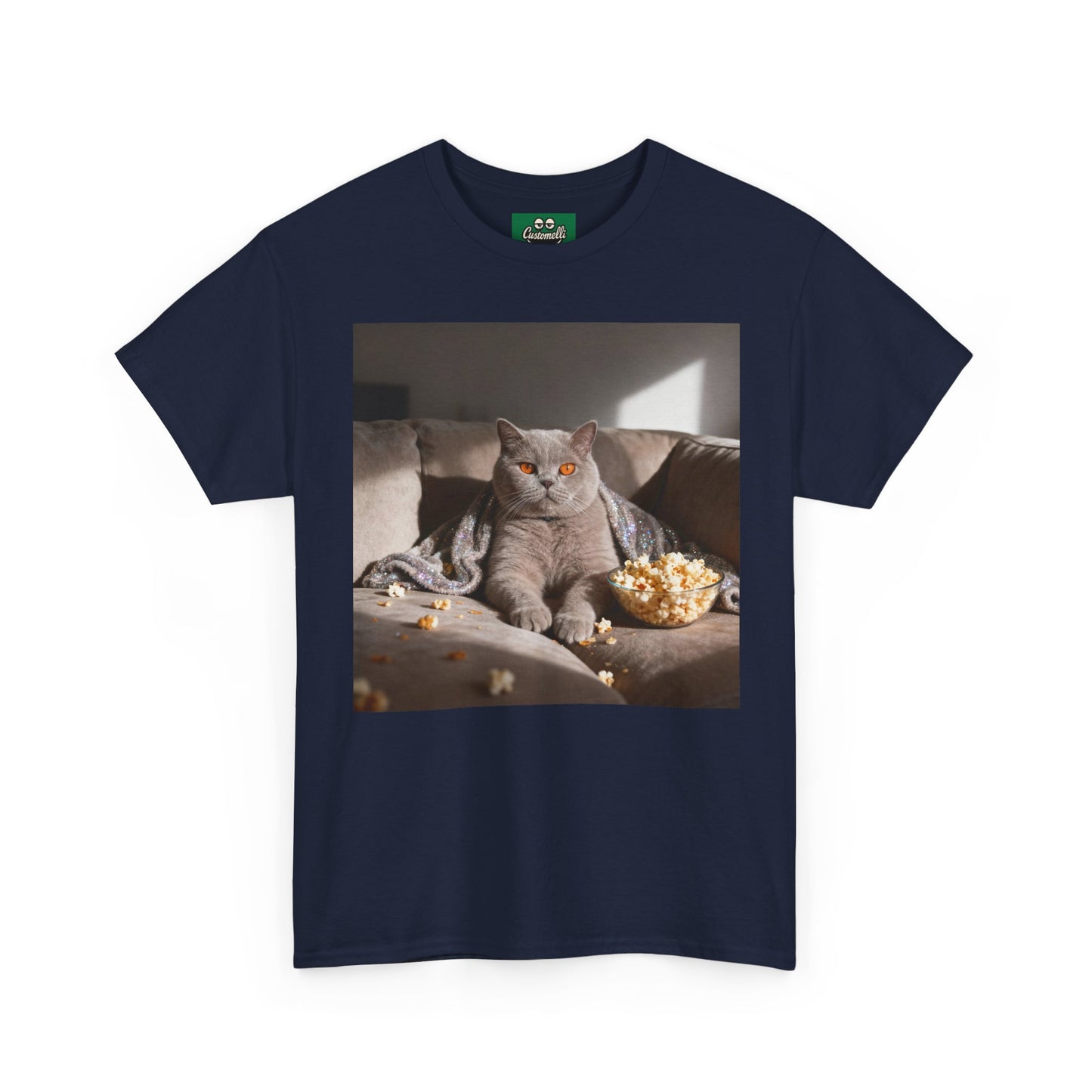 Maglietta Lazy con Foto del Tuo Animale