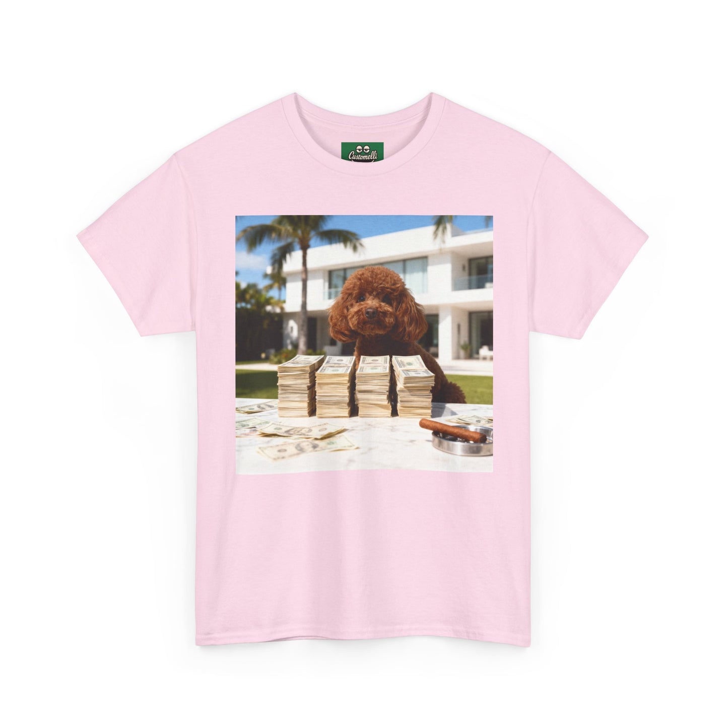 Maglietta Drug Lord con Foto del Tuo Animale