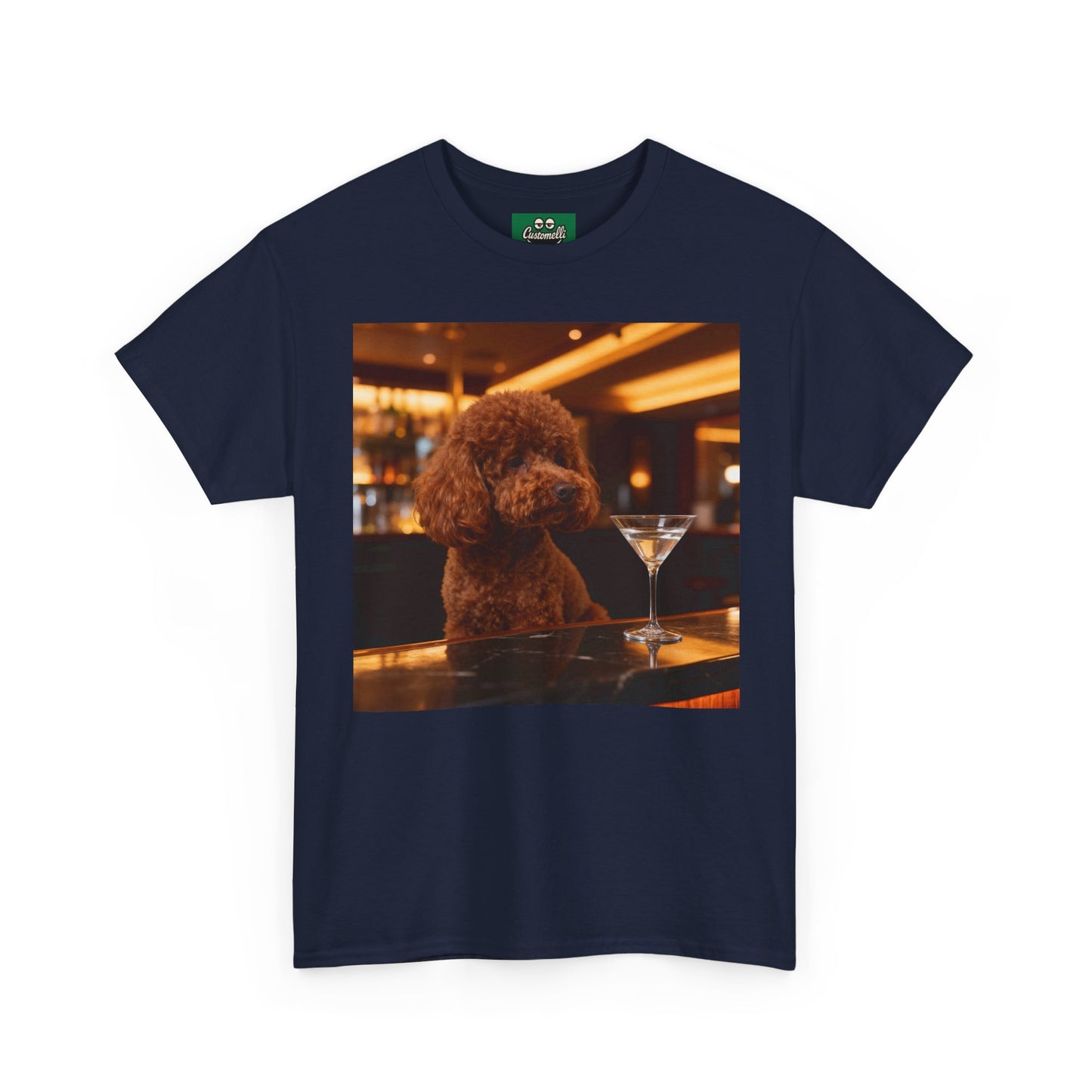 Maglietta Cocktail con Foto del Tuo Animale