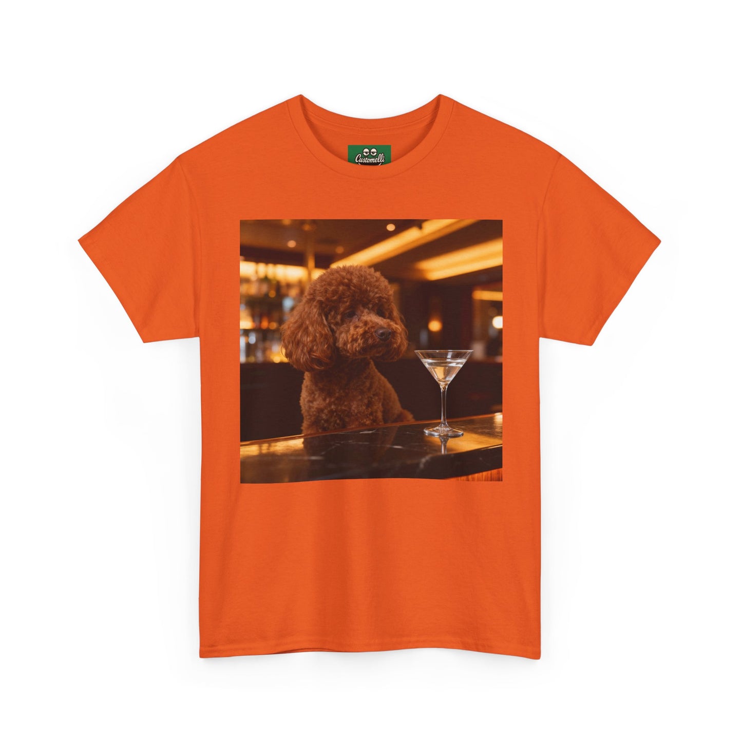 Maglietta Cocktail con Foto del Tuo Animale